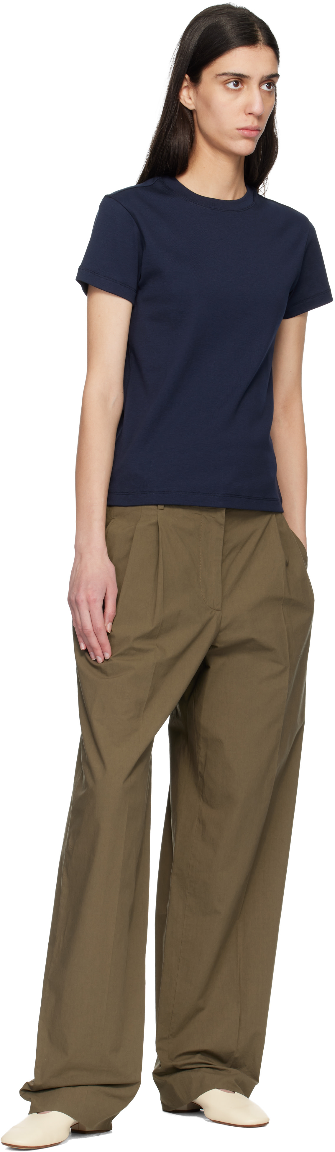 FLORE FLORE - Navy Monica T-shirt