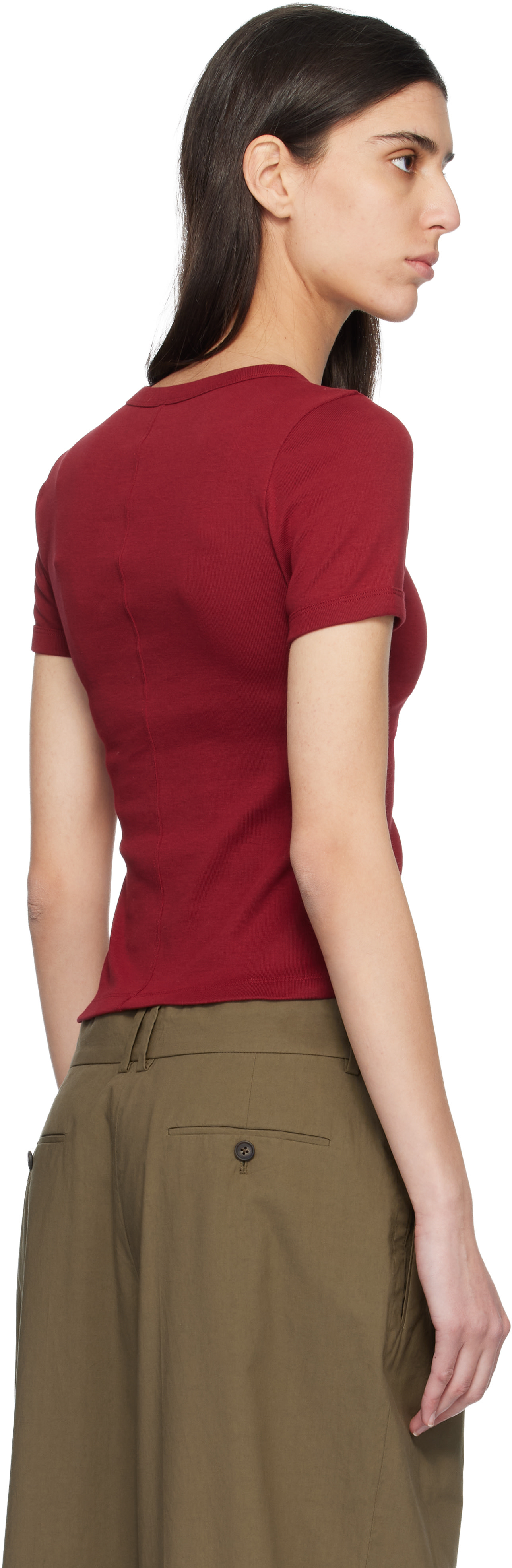 FLORE FLORE - T-shirt Car rouge