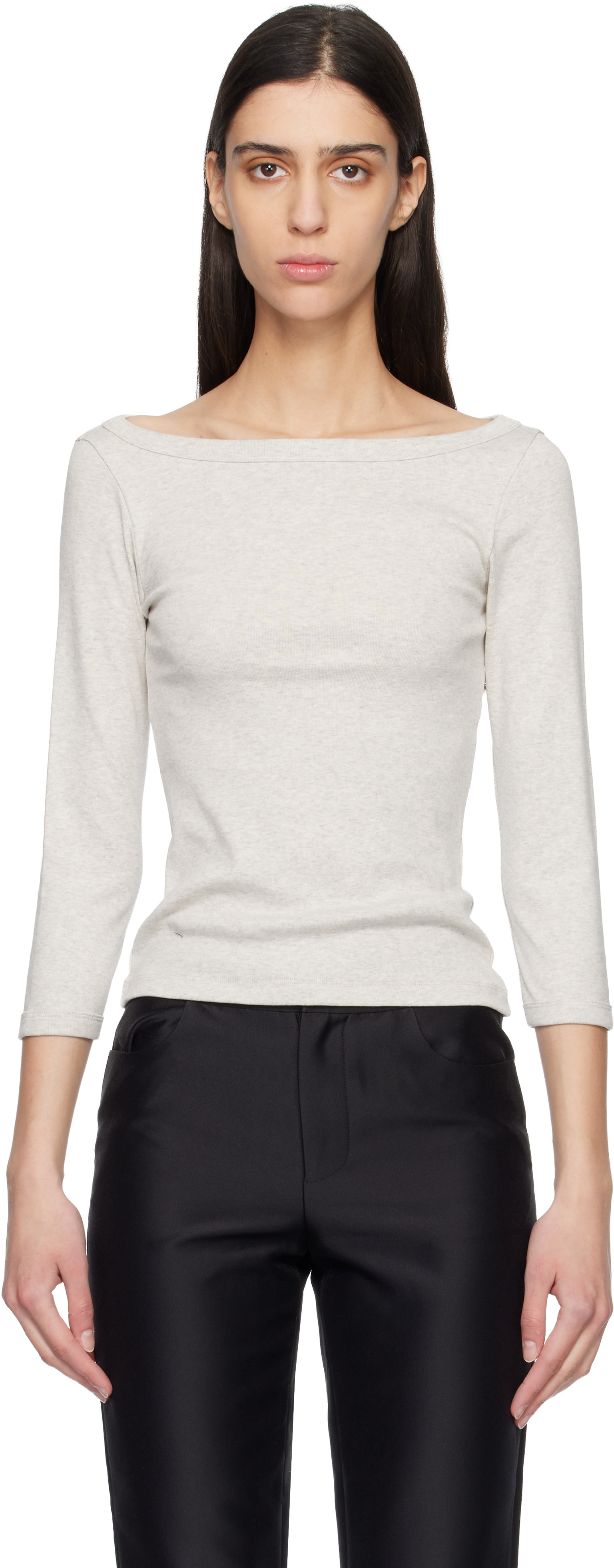 FLORE FLORE - Gray Steffi T-shirt