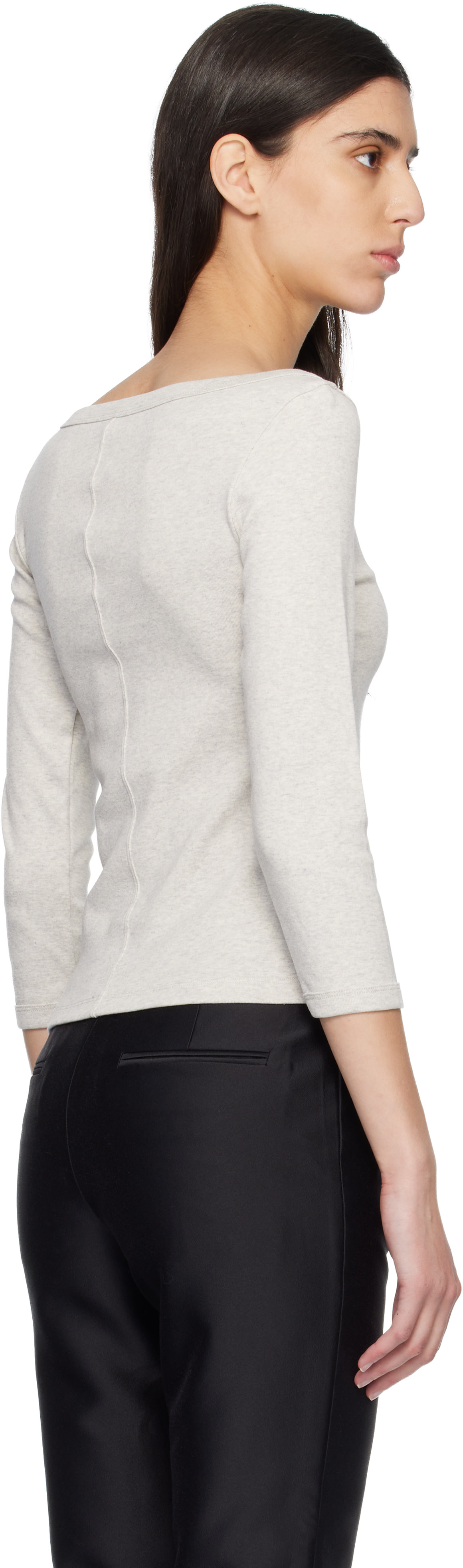FLORE FLORE - Gray Steffi T-shirt