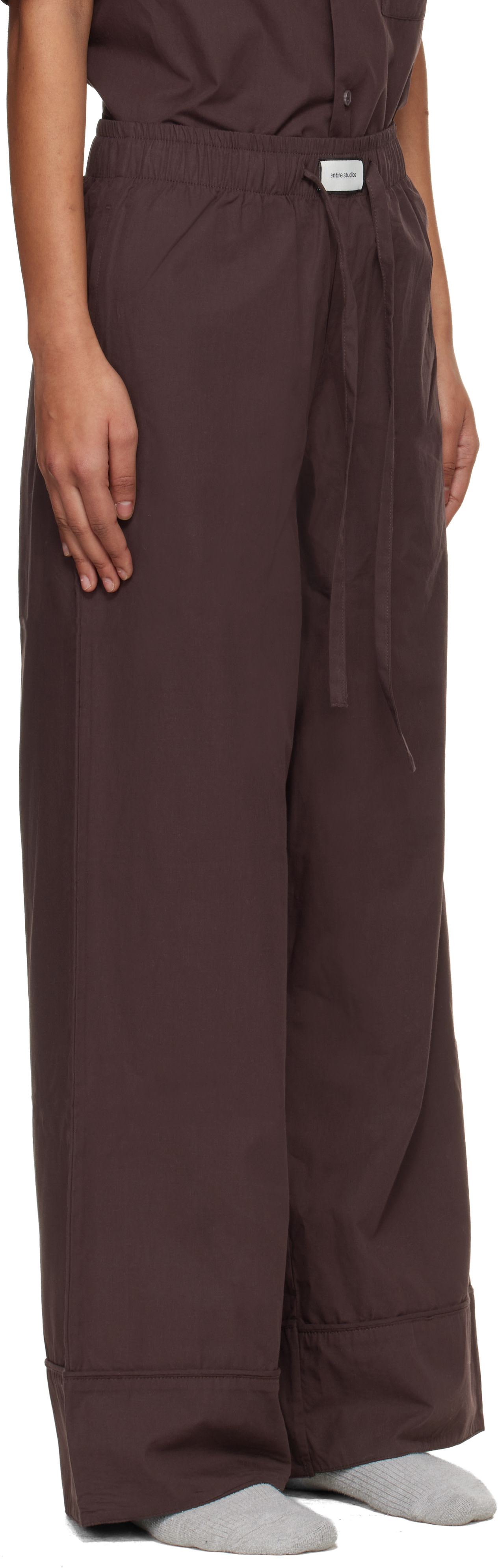 Entire Studios - Brown Pajama Lounge Pants
