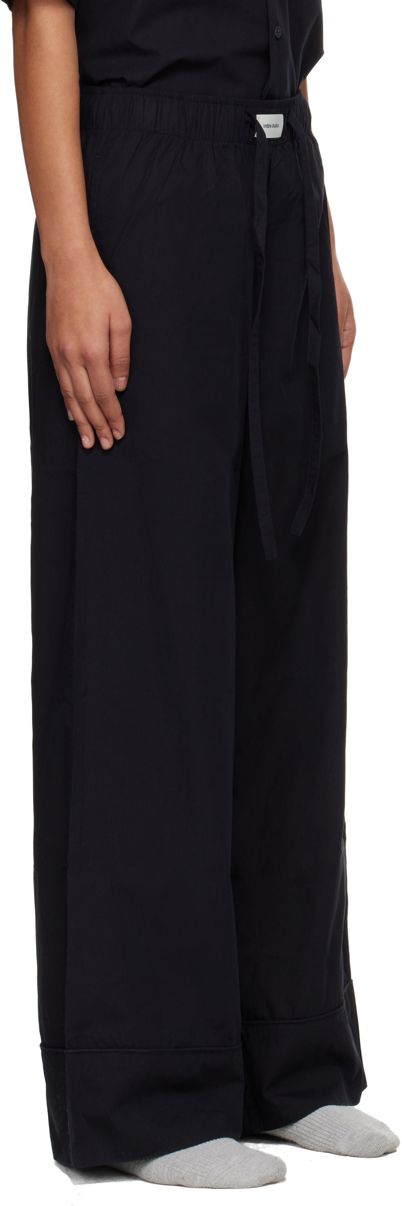 Entire Studios - Black Pajama Lounge Pants