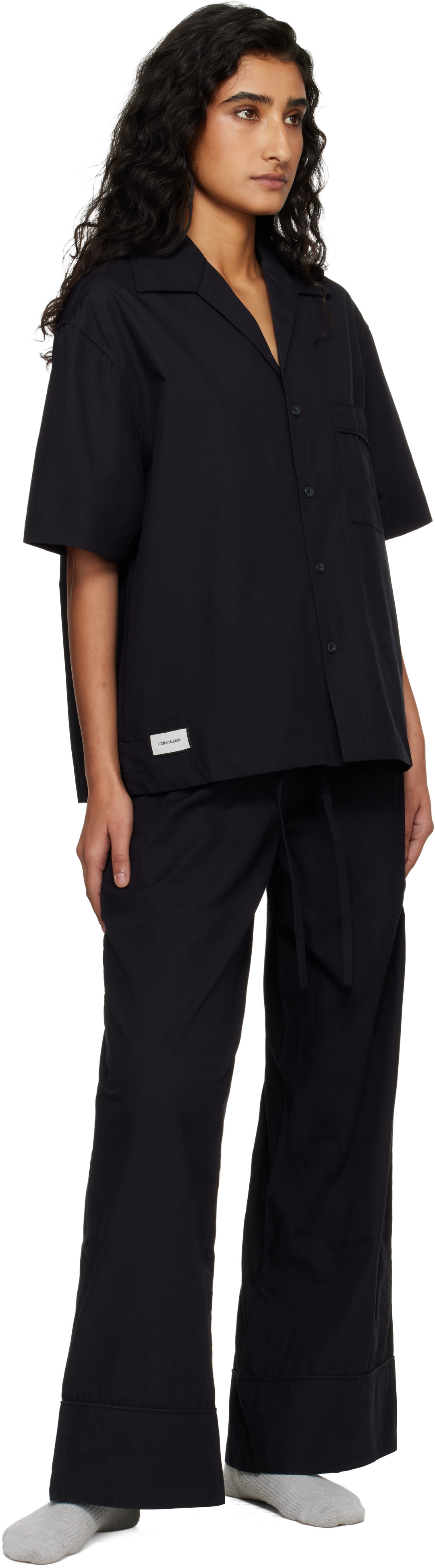 Entire Studios - Black Pajama Lounge Pants