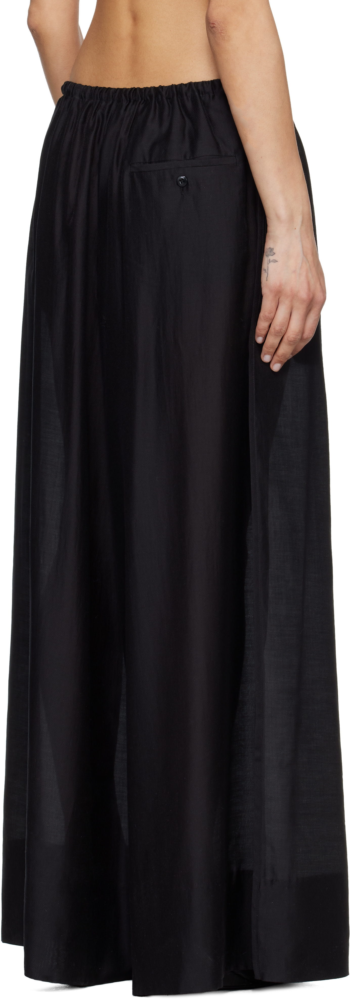 Entire Studios - Pantalon ample Vento noir