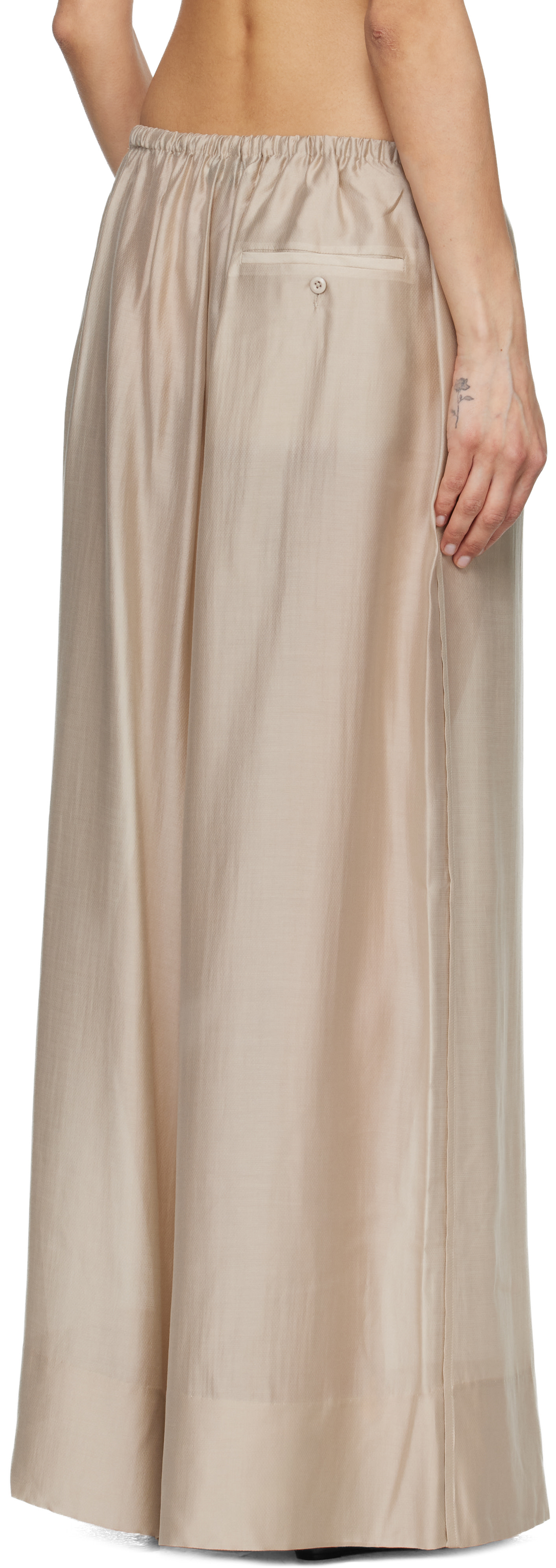 Entire Studios - Pantalon ample Vento beige