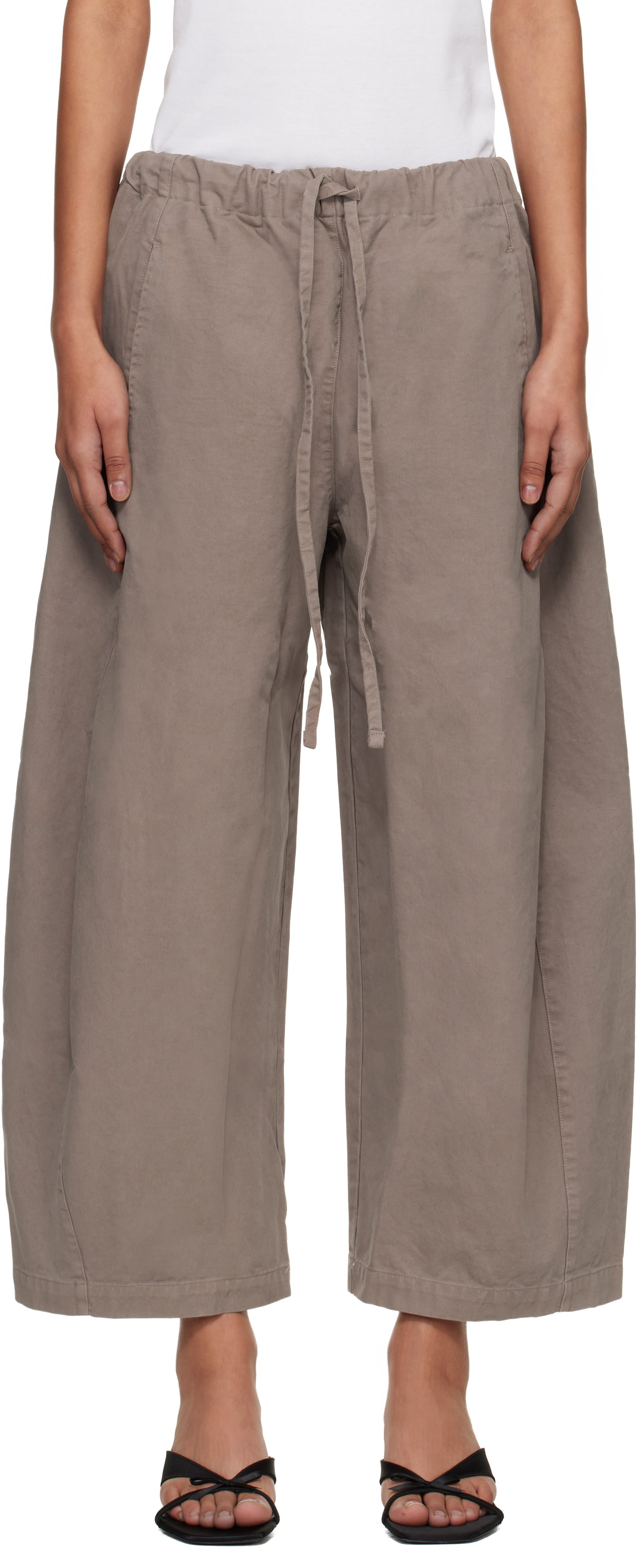 Entire Studios - Pantalon Loft taupe
