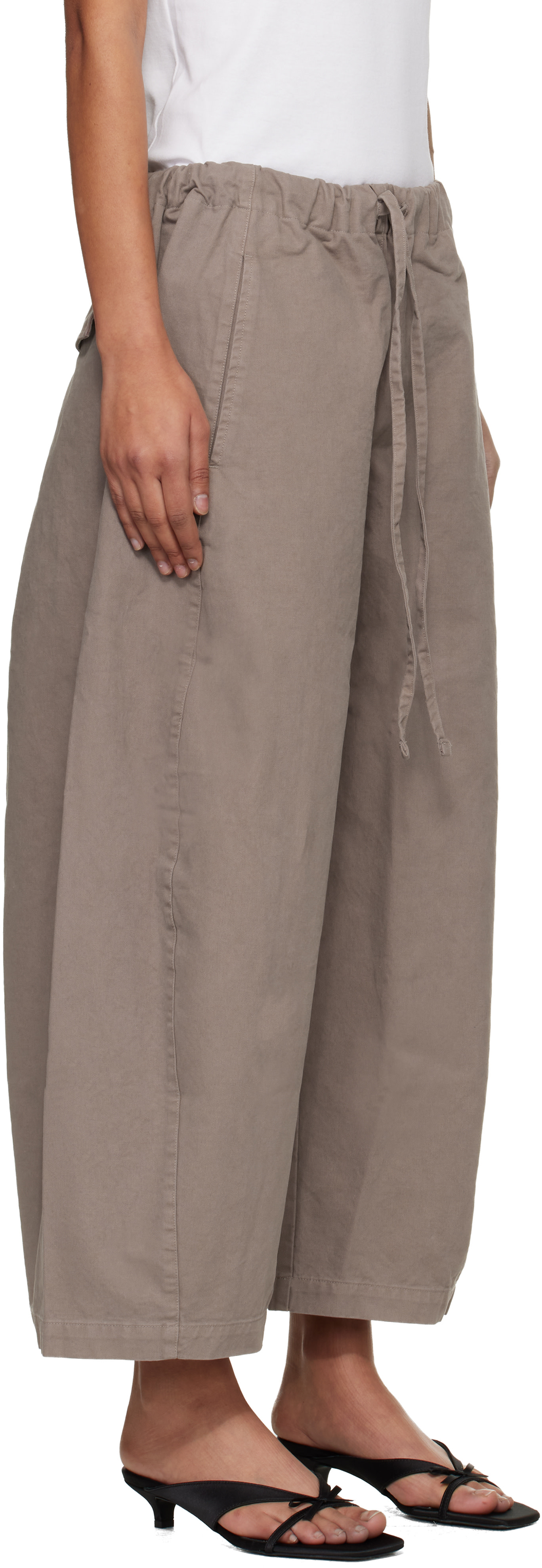 Entire Studios - Pantalon Loft taupe