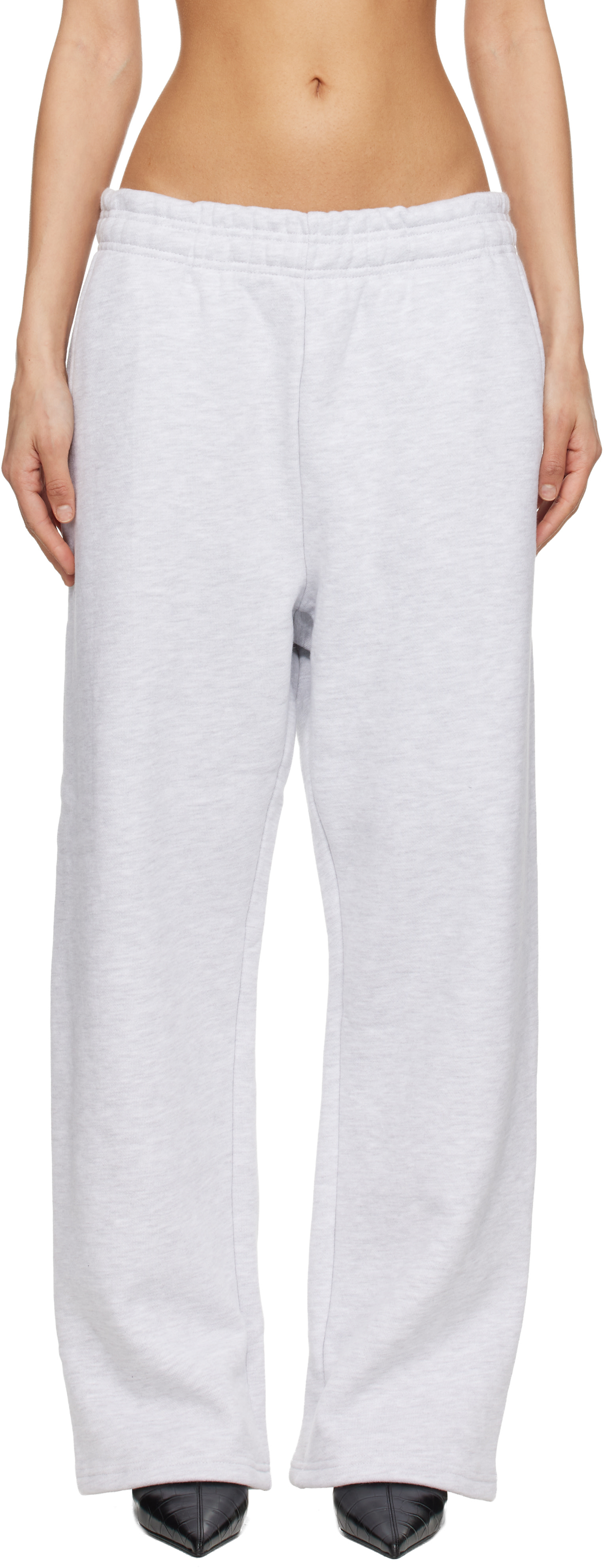 Entire Studios: Gray Straight Leg Sweatpants | SSENSE