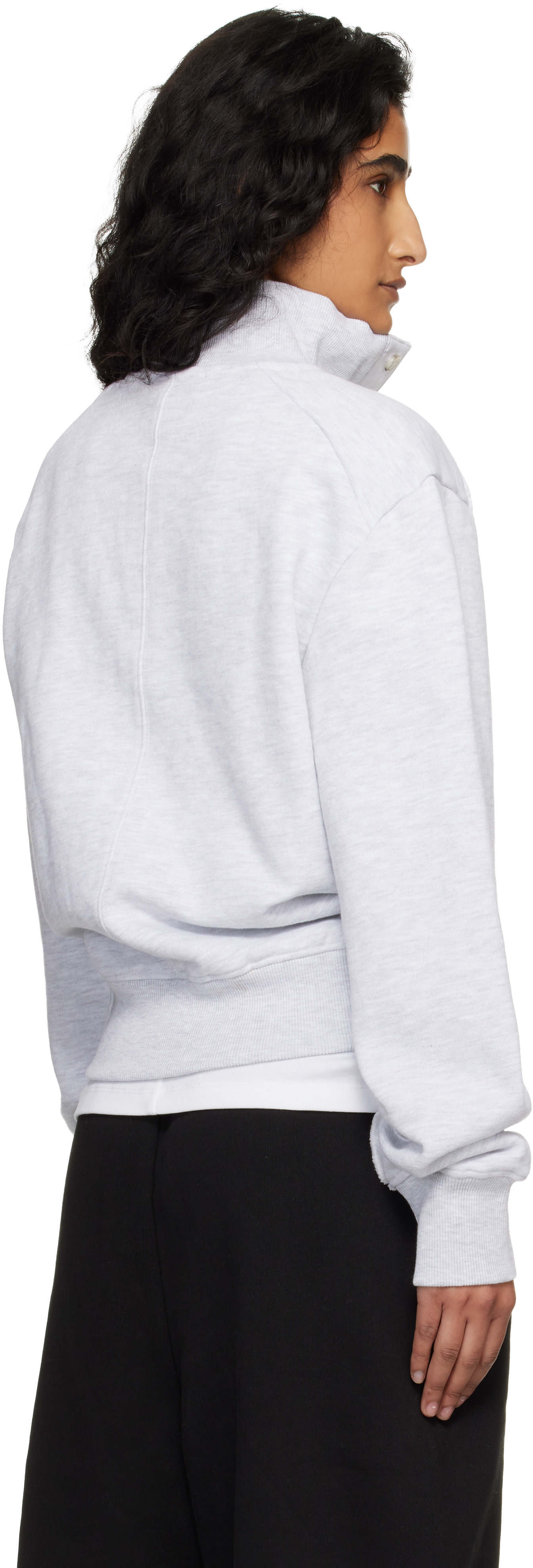 Entire Studios - Pull molletonné Port gris