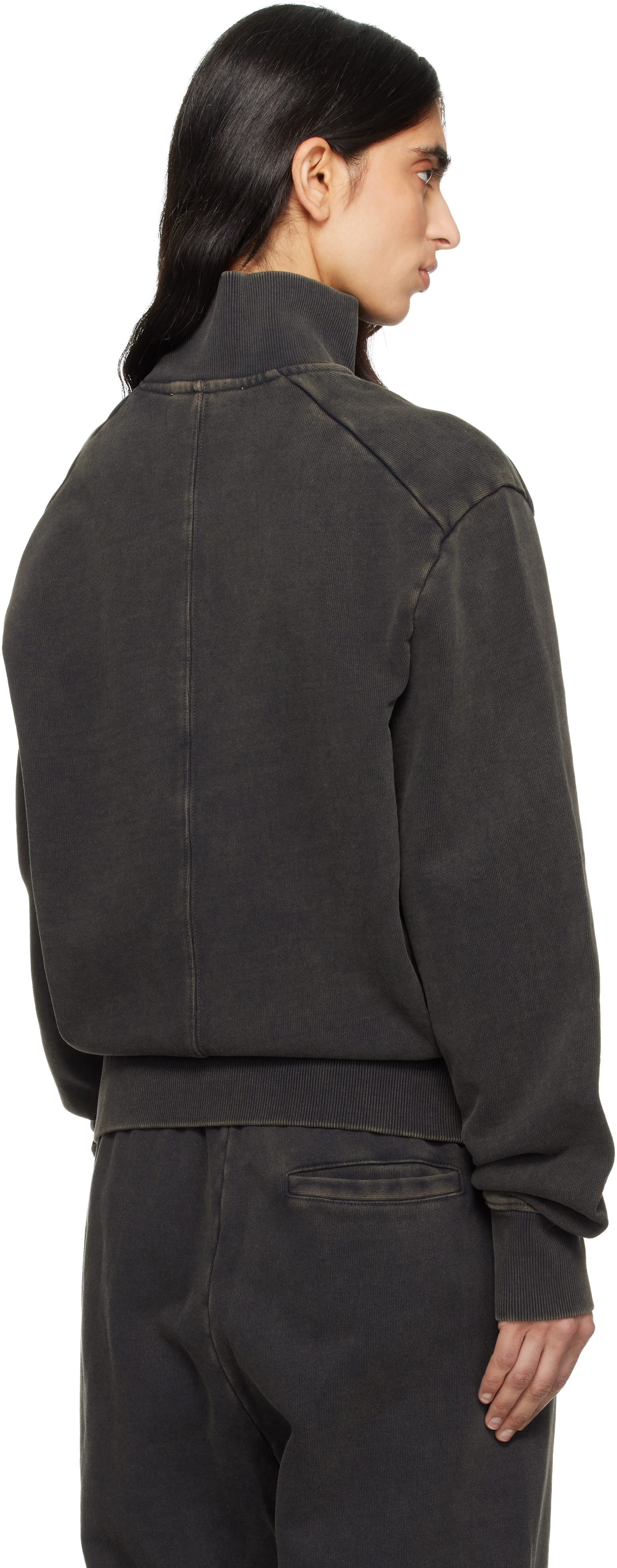 Entire Studios - Pull molletonné Port noir