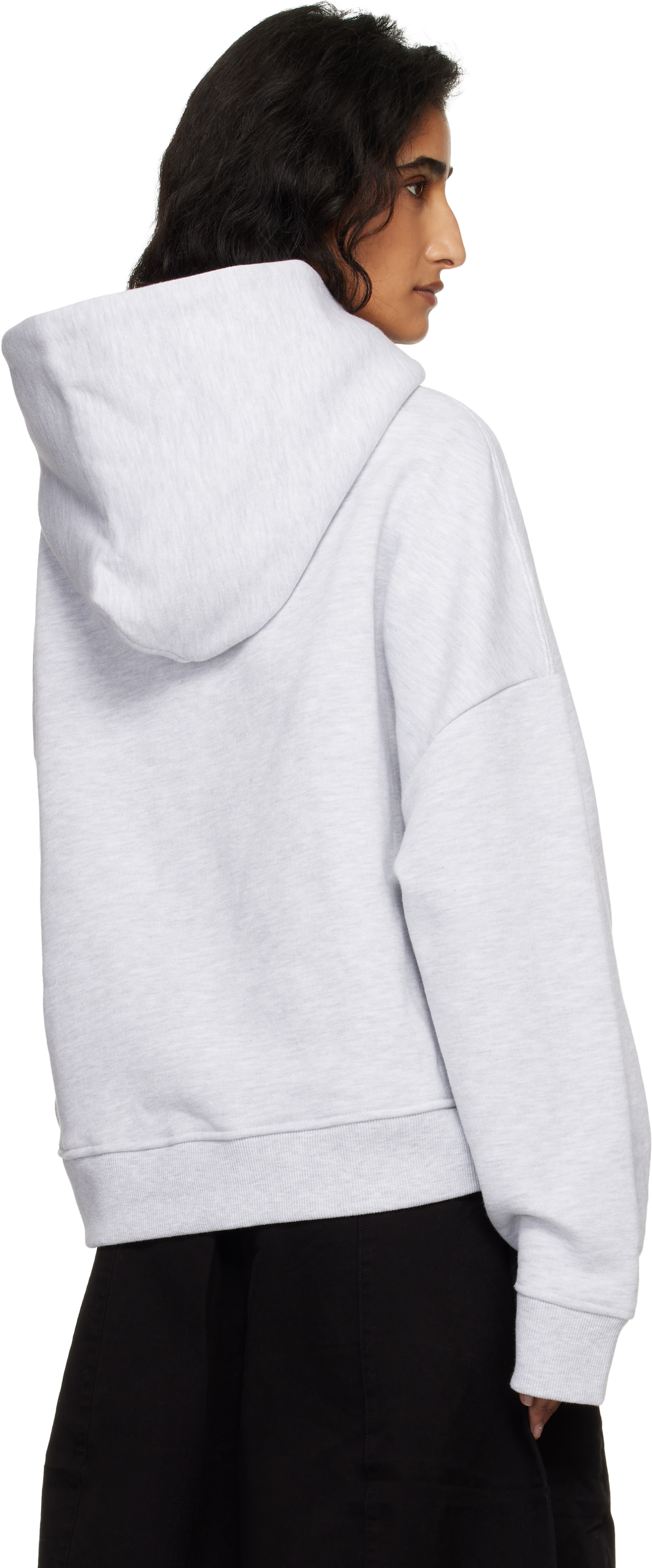 Entire Studios - Pull à capuche épais gris