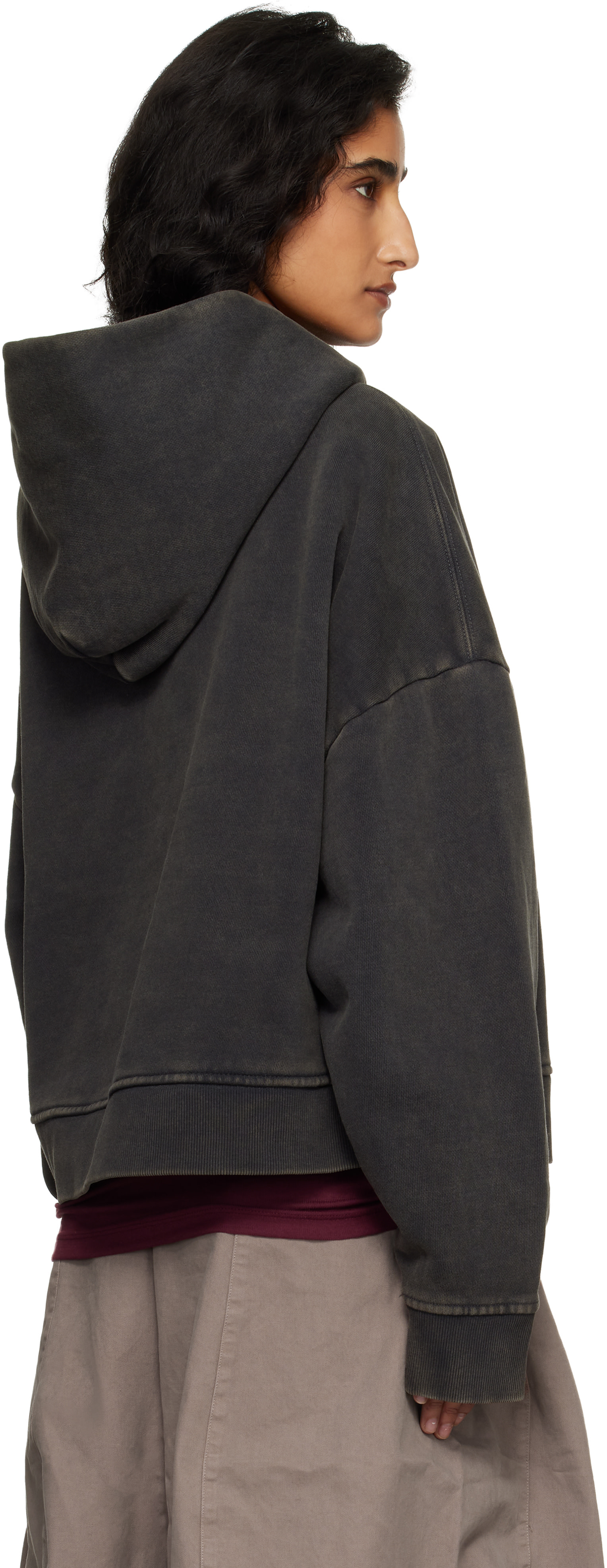 Entire Studios - Pull à capuche épais noir