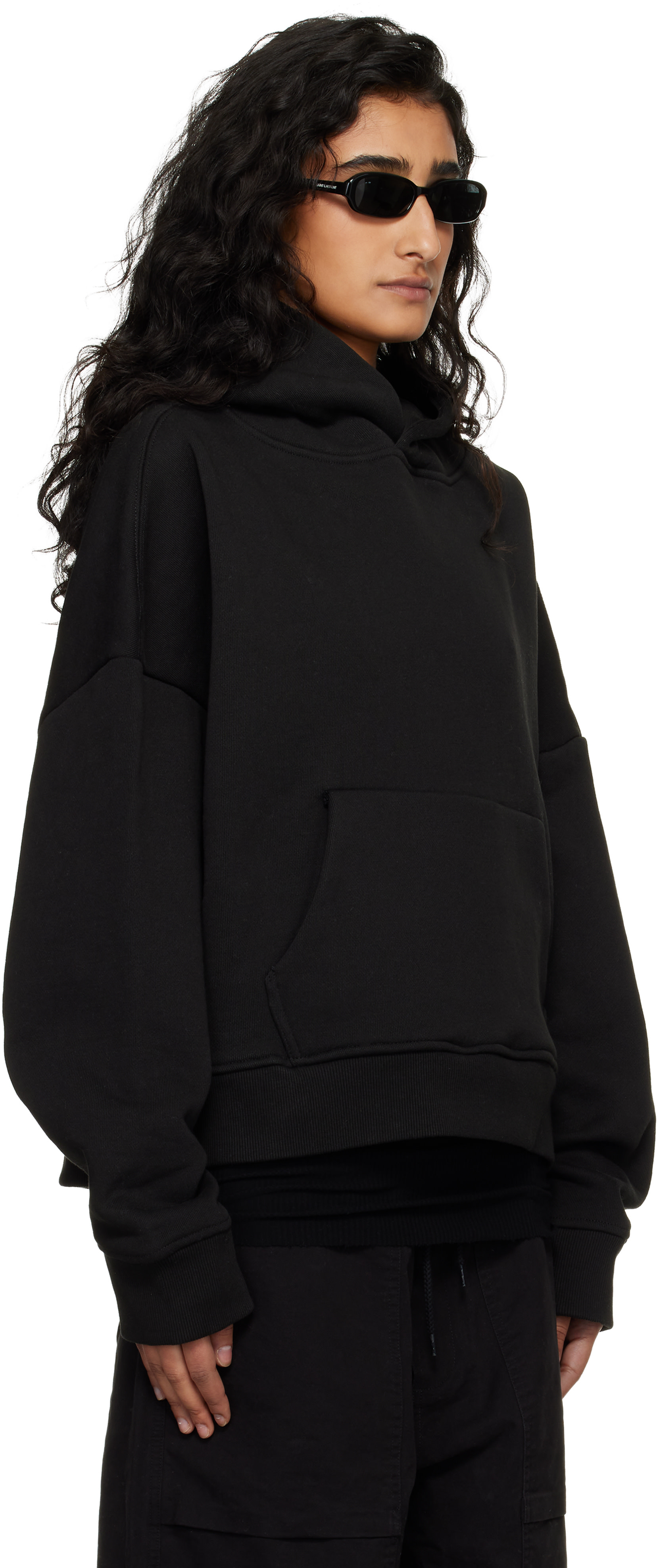 Entire Studios - Pull à capuche épais noir