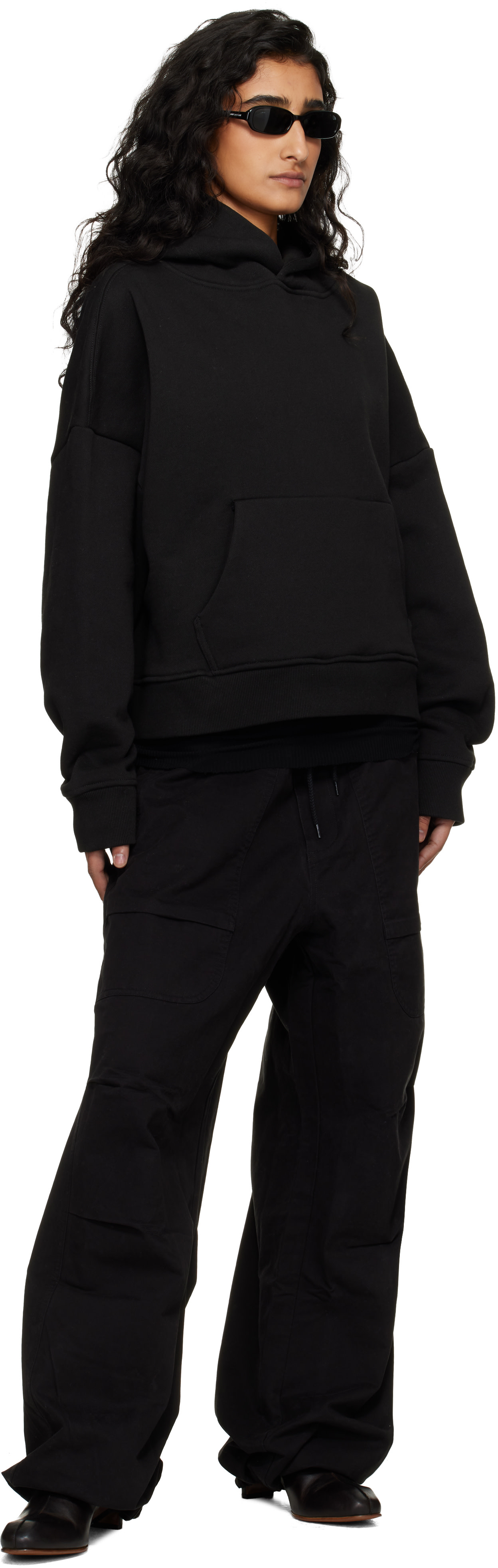 Entire Studios - Pull à capuche épais noir