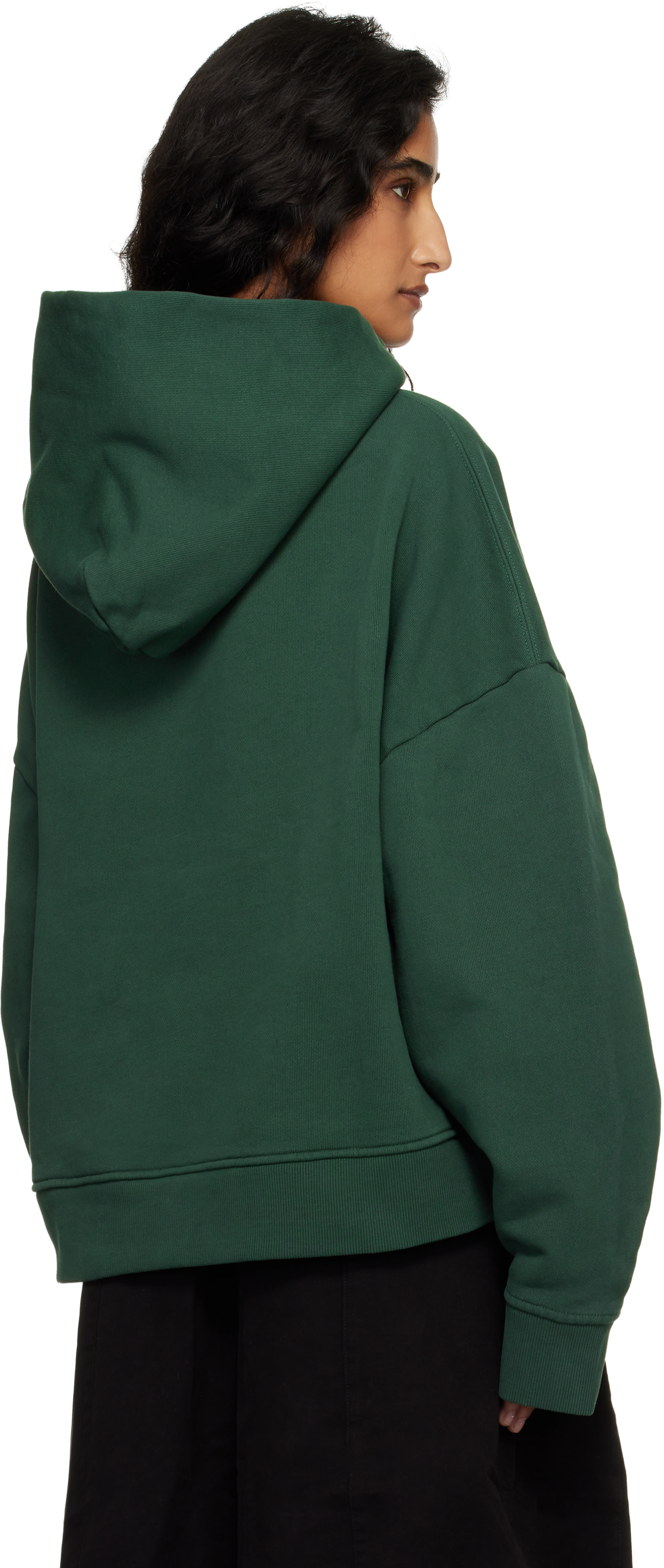 Entire Studios - Pull à capuche épais vert