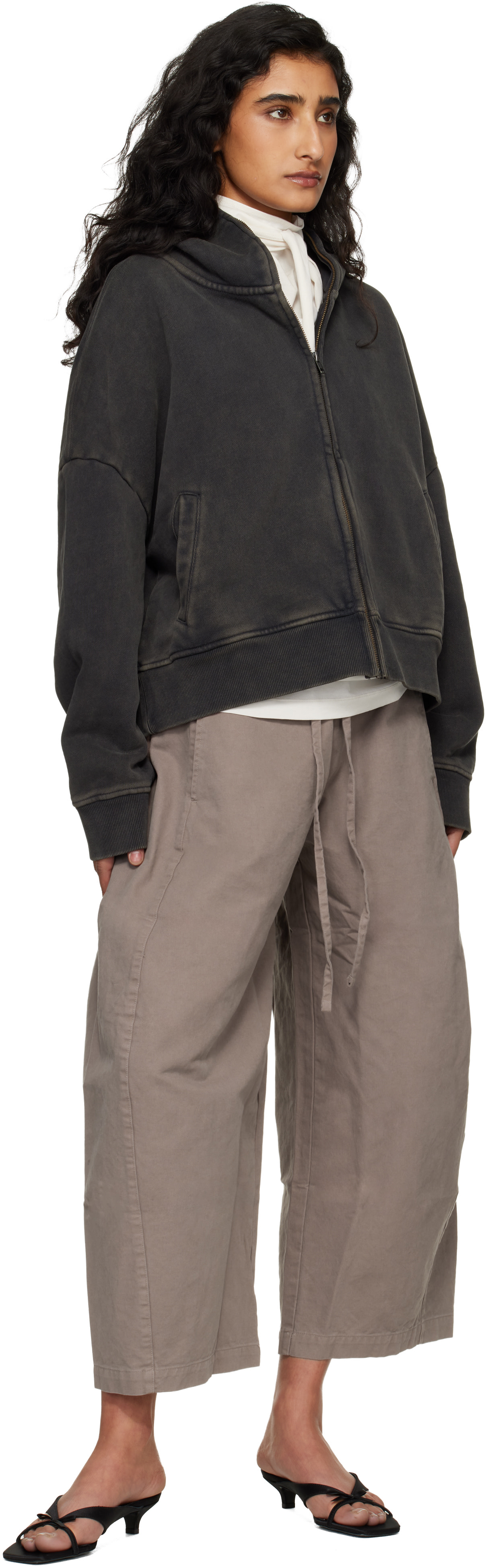 Entire Studios: Black Eternal Zip Hoodie | SSENSE