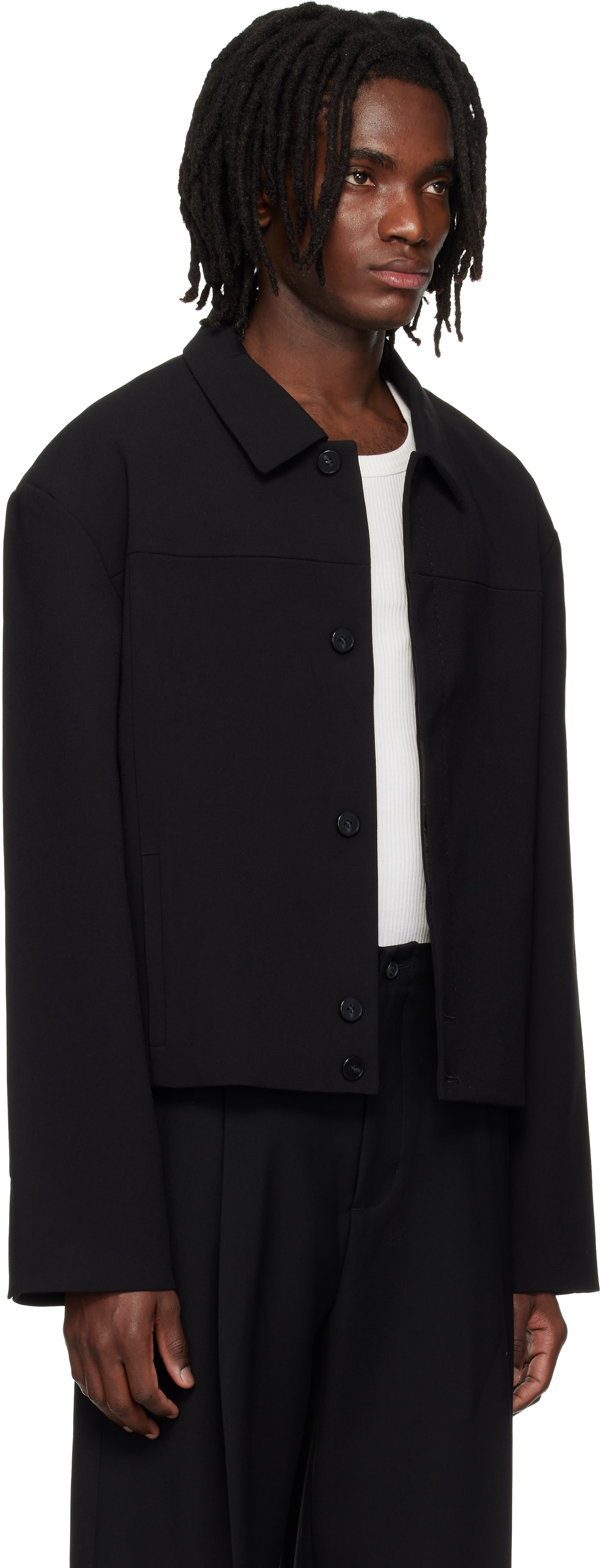 Entire Studios - Blouson Craft noir