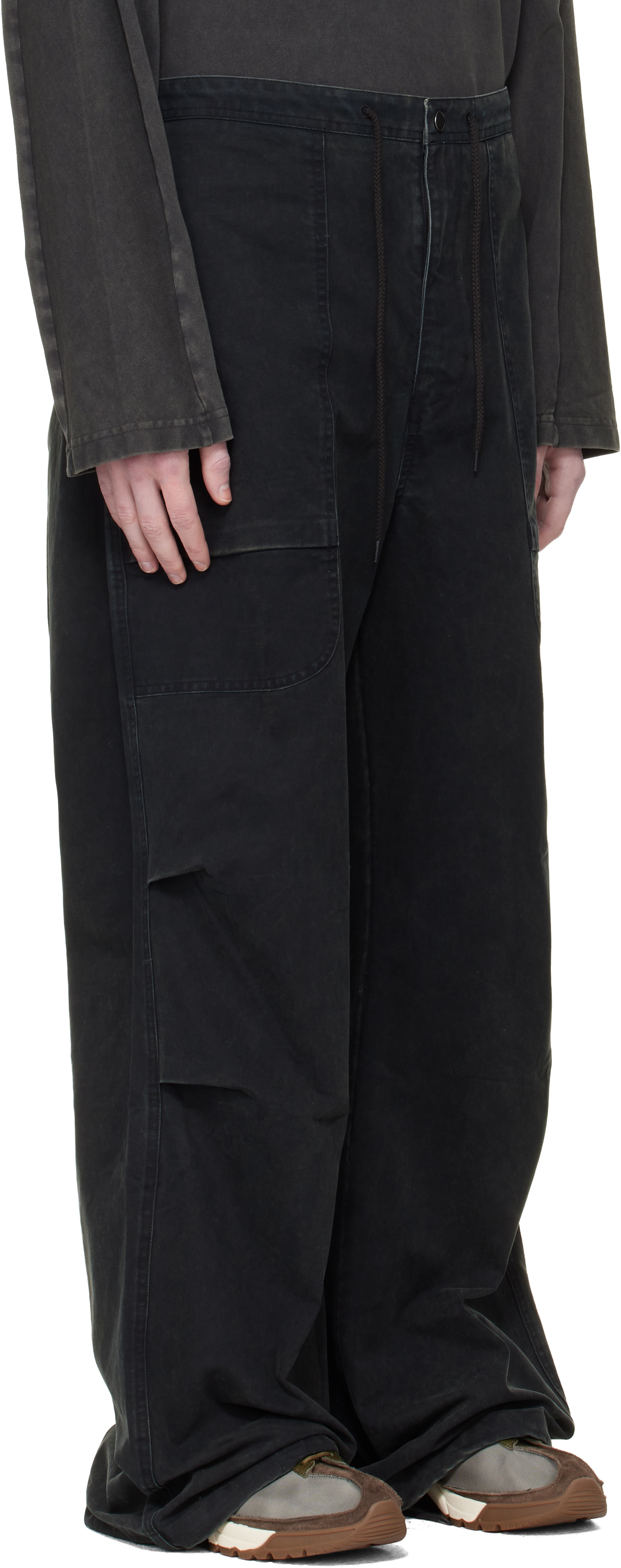 Entire Studios - Black Barren Cargo Pants