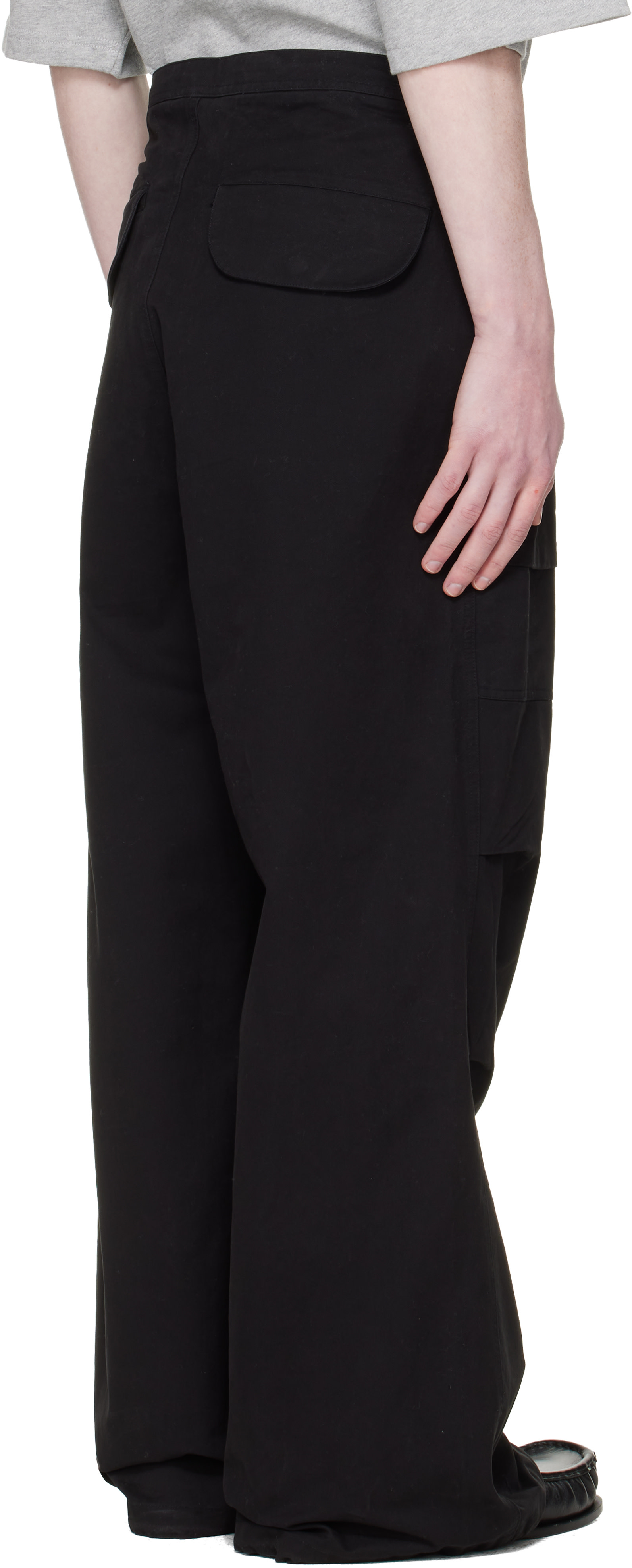 Entire Studios - Pantalon cargo Barren noir