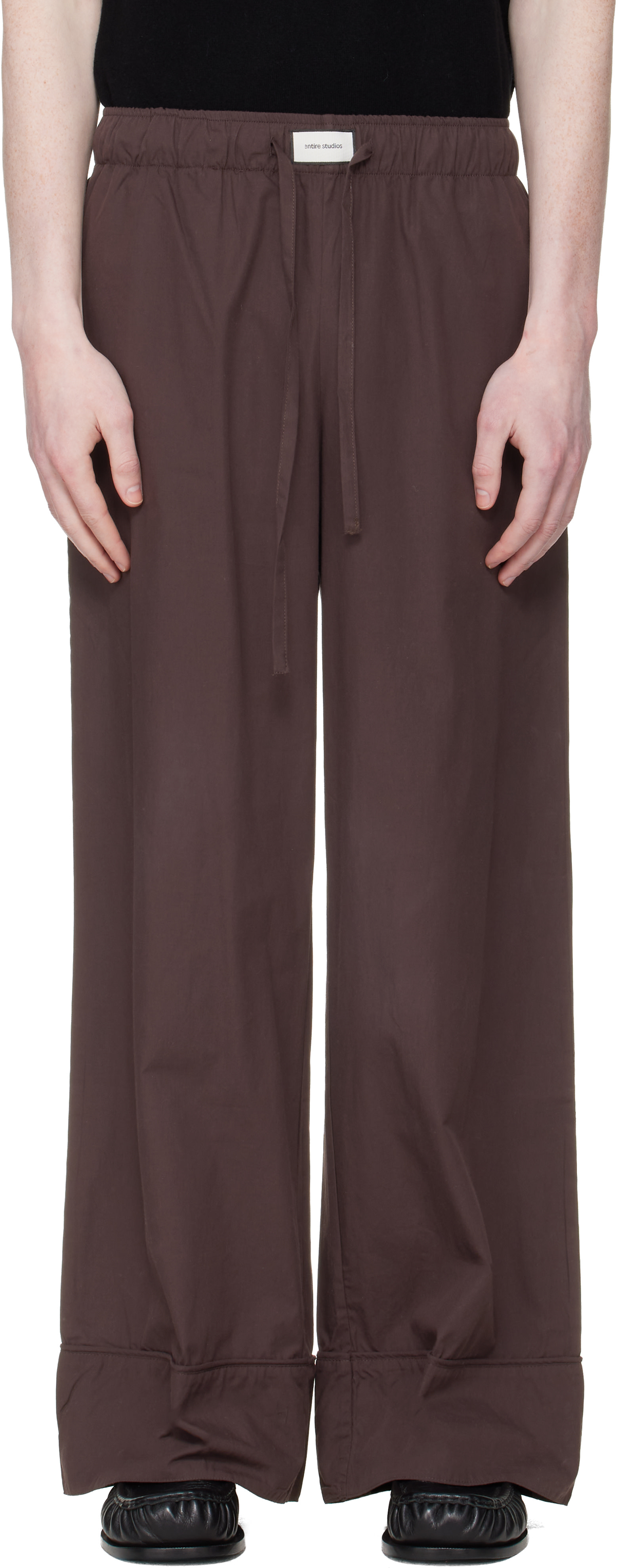 Entire Studios - Pantalon de pyjama brun
