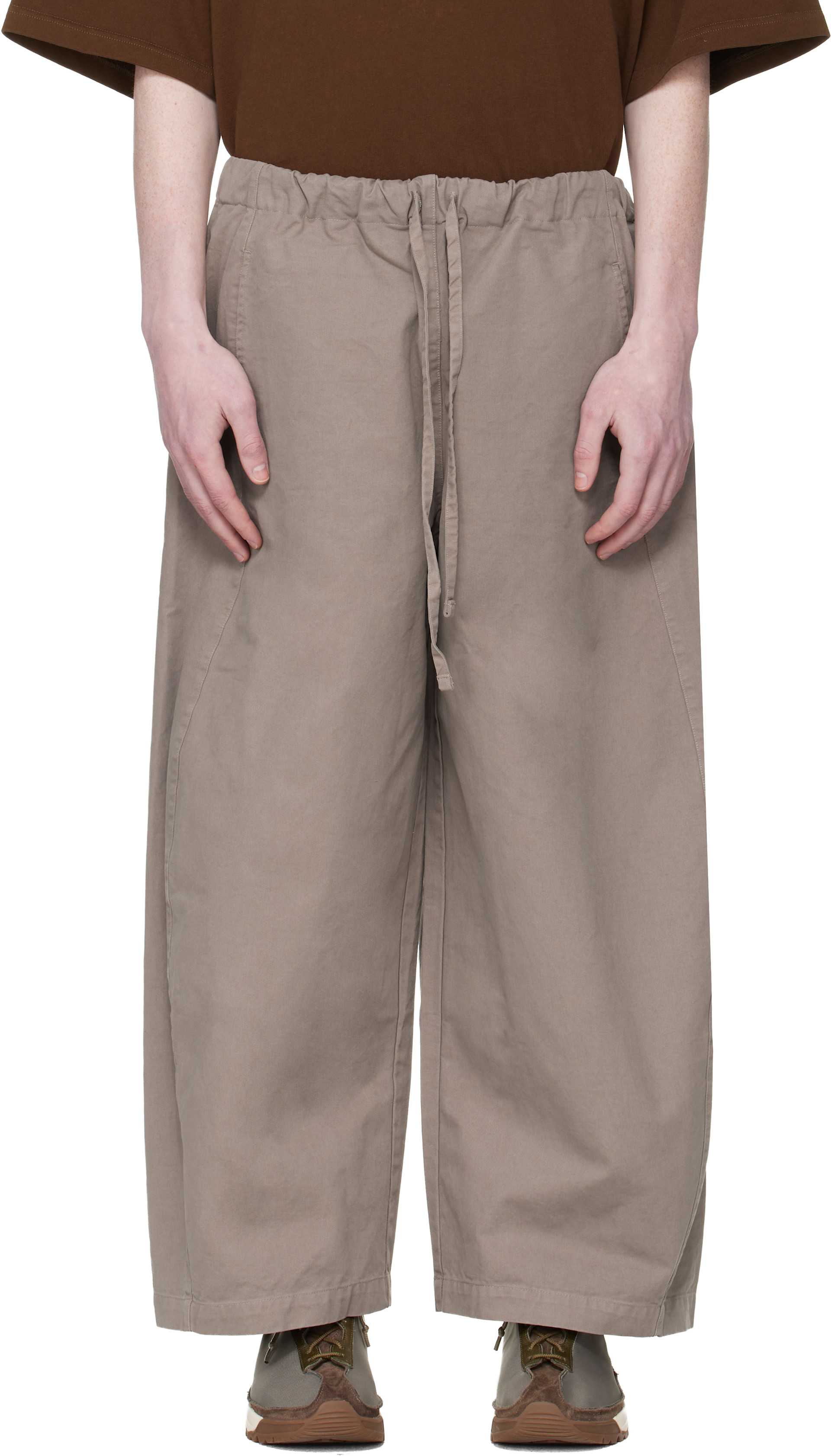 Entire Studios - Pantalon Loft taupe