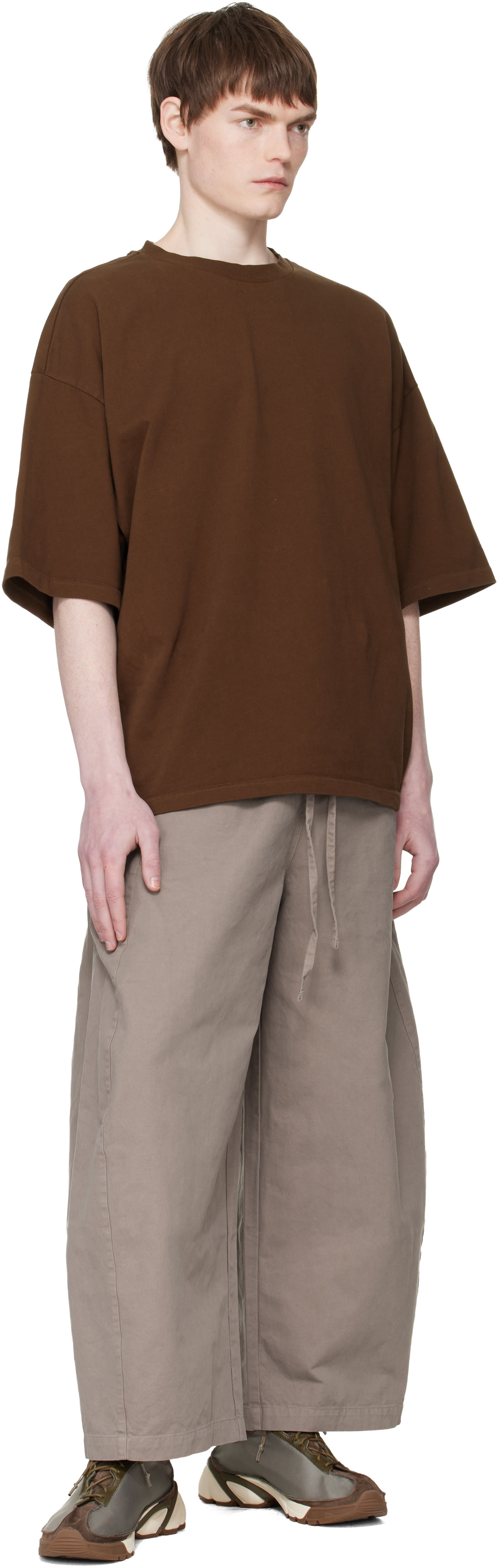 Entire Studios - Pantalon Loft taupe