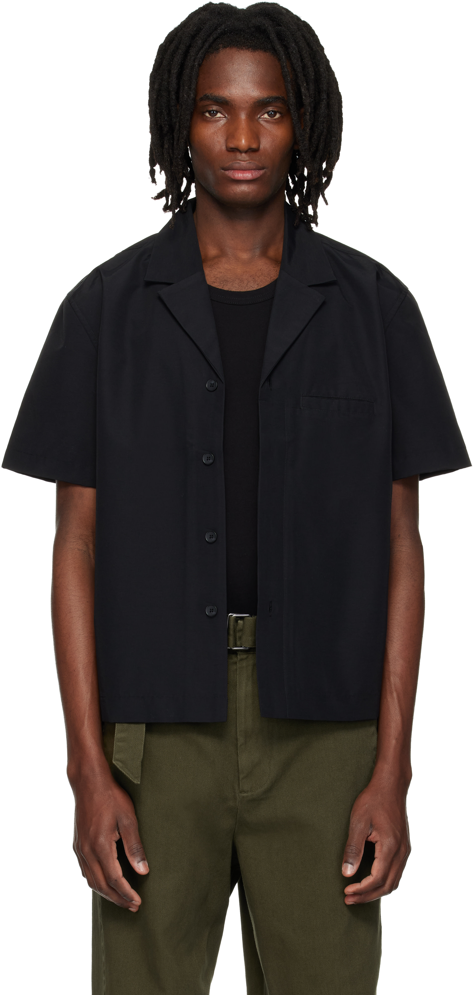 Entire Studios - Chemise Strand noire