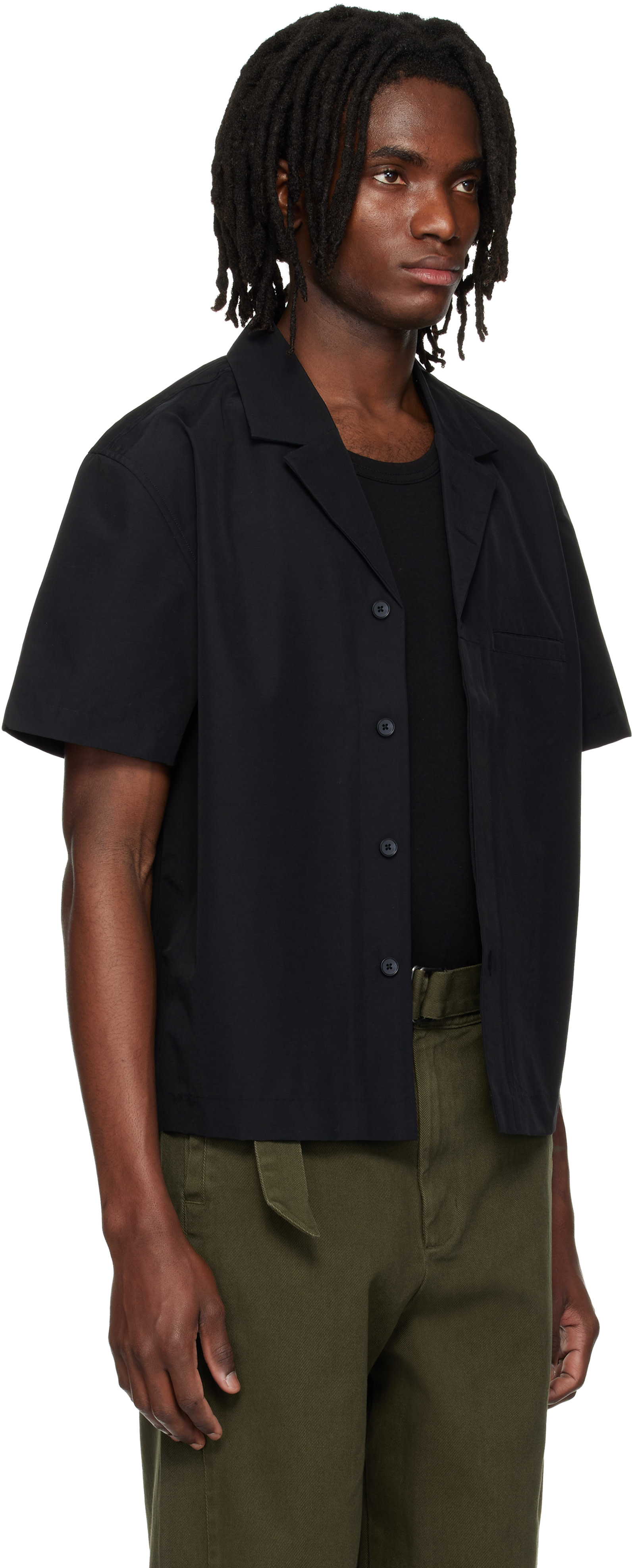 Entire Studios - Chemise Strand noire