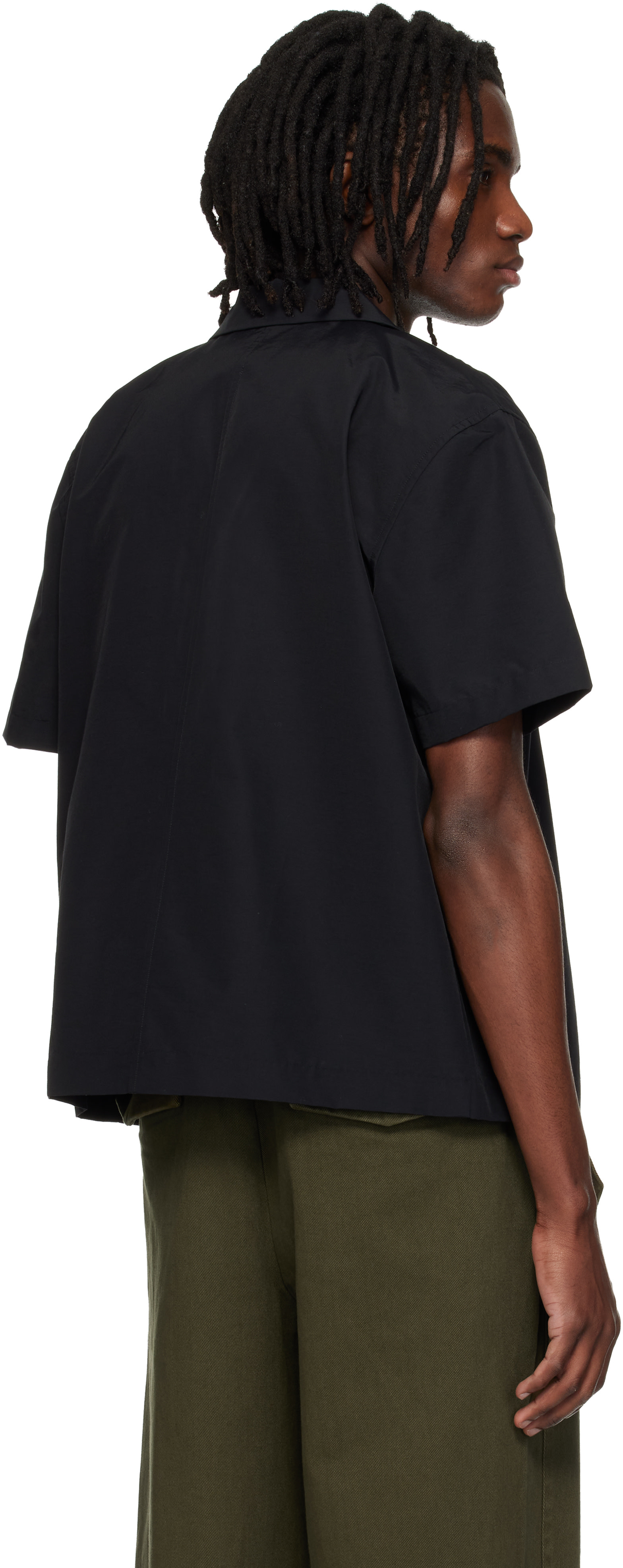 Entire Studios - Chemise Strand noire