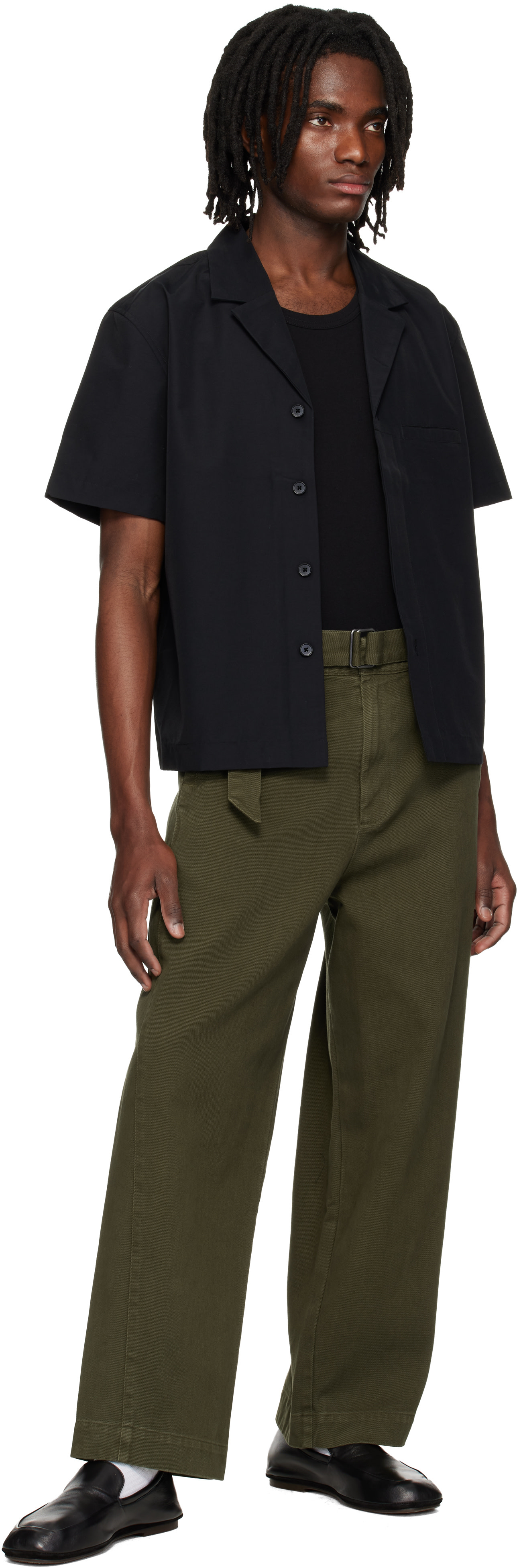 Entire Studios - Chemise Strand noire