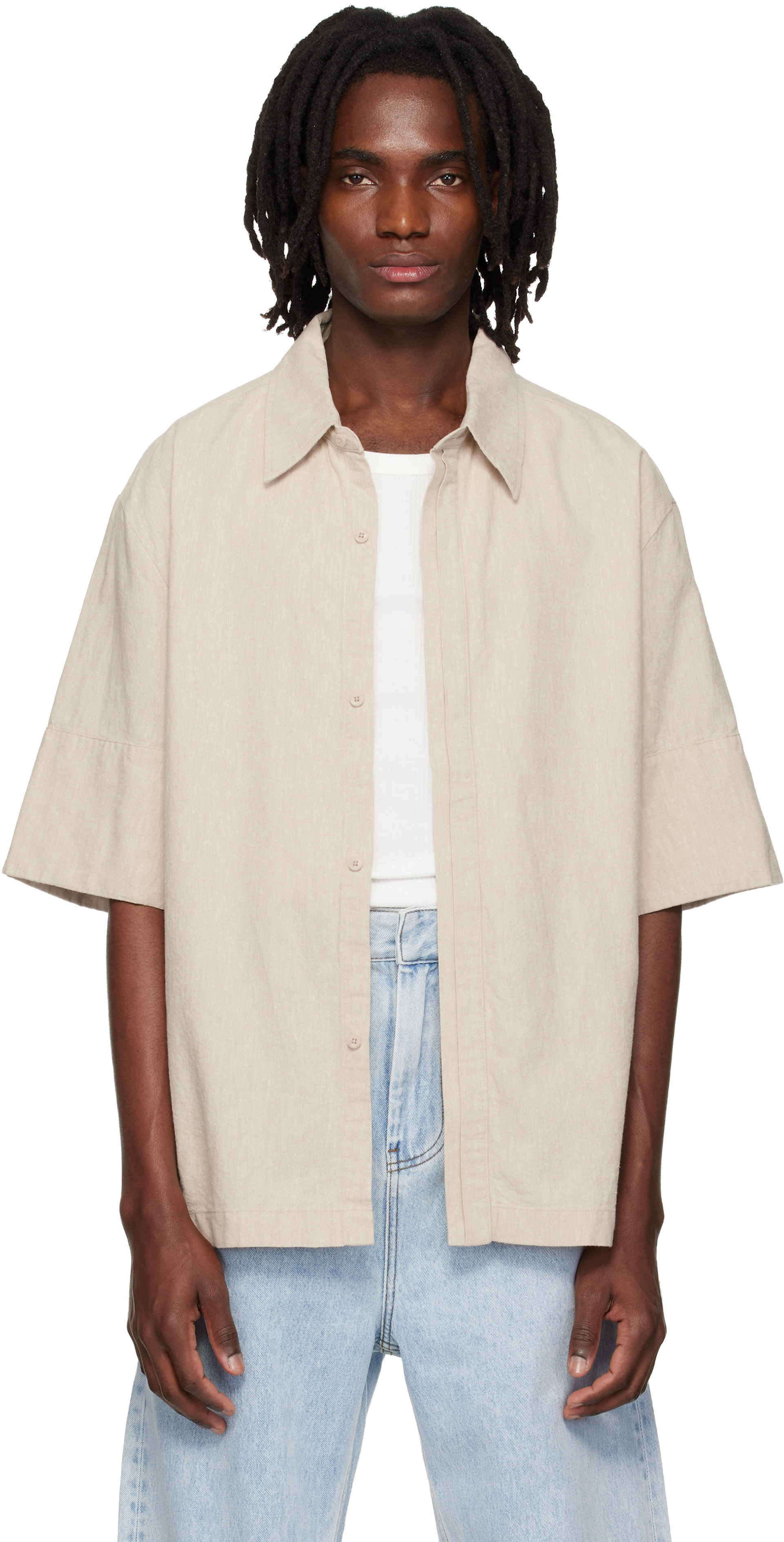 Entire Studios - Chemise Ojai beige