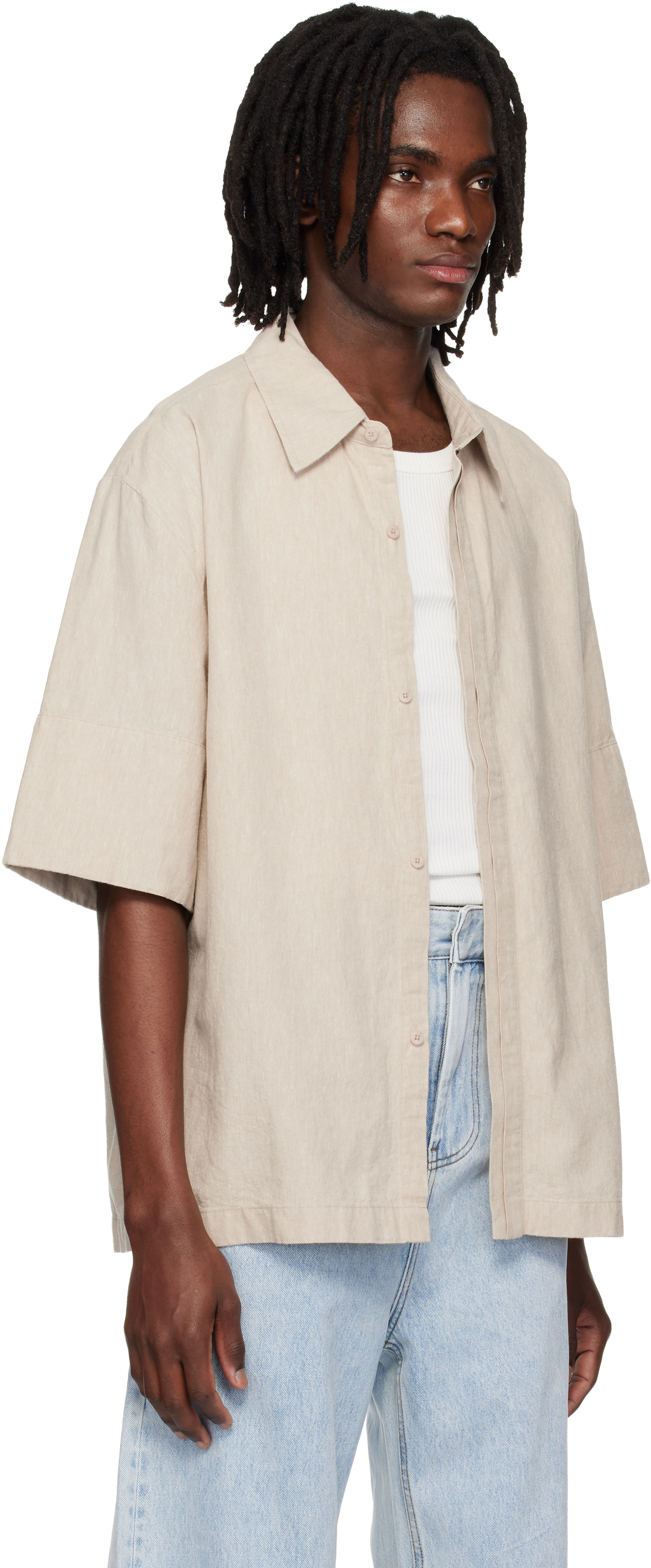 Entire Studios - Chemise Ojai beige