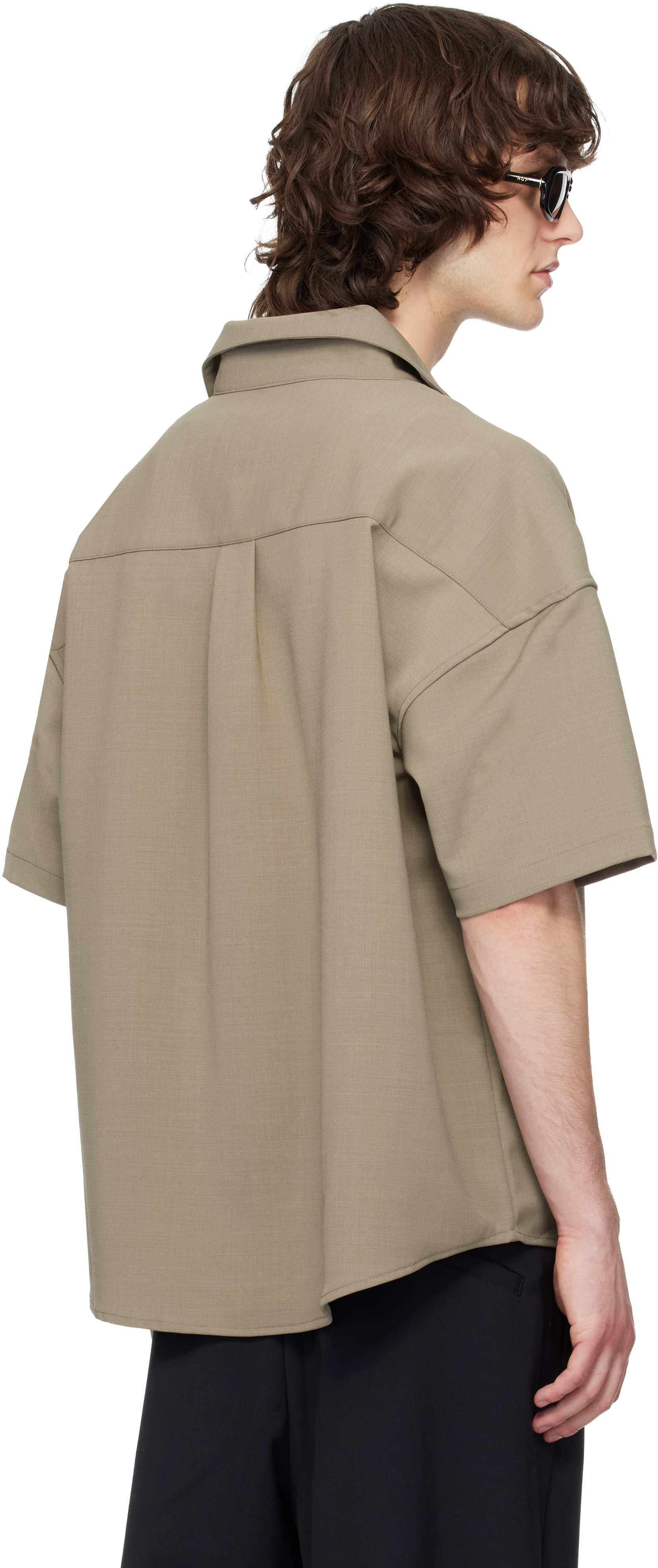 Entire Studios - Taupe Short Sleeve Shirt