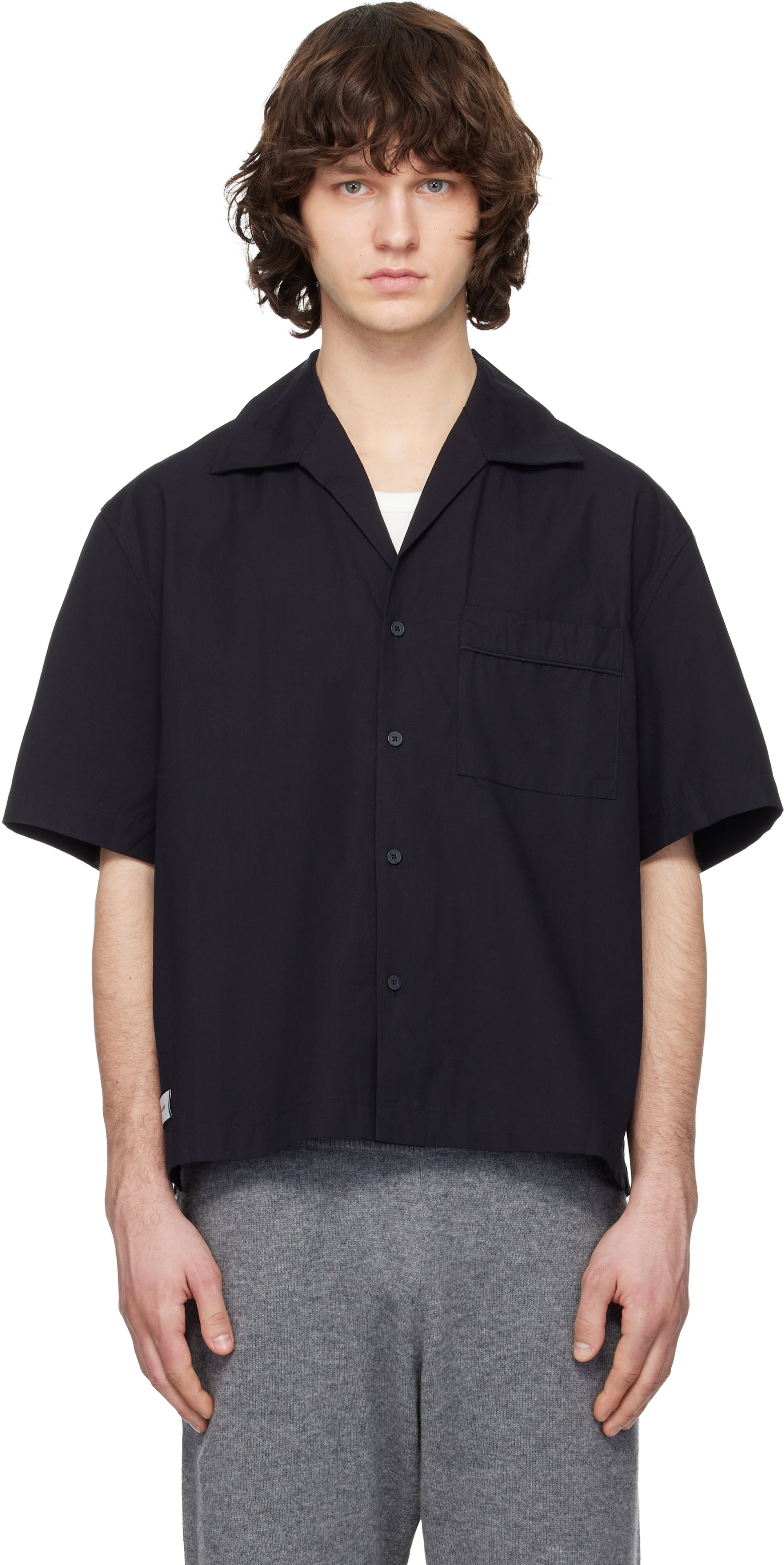 Entire Studios - Chemise de pyjama noire