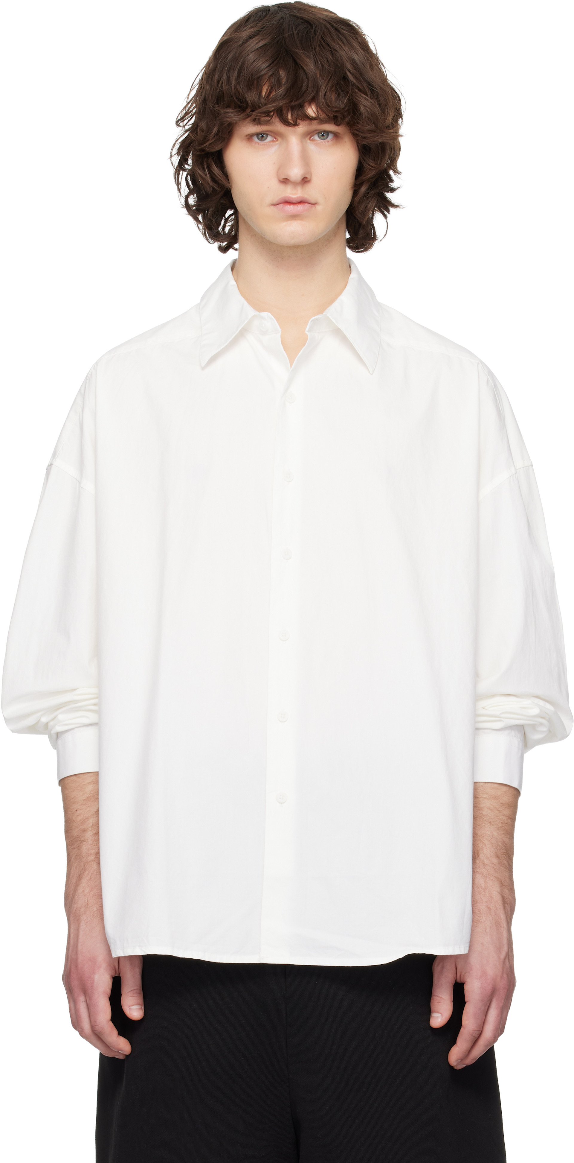 Entire Studios - Chemise Miller blanche