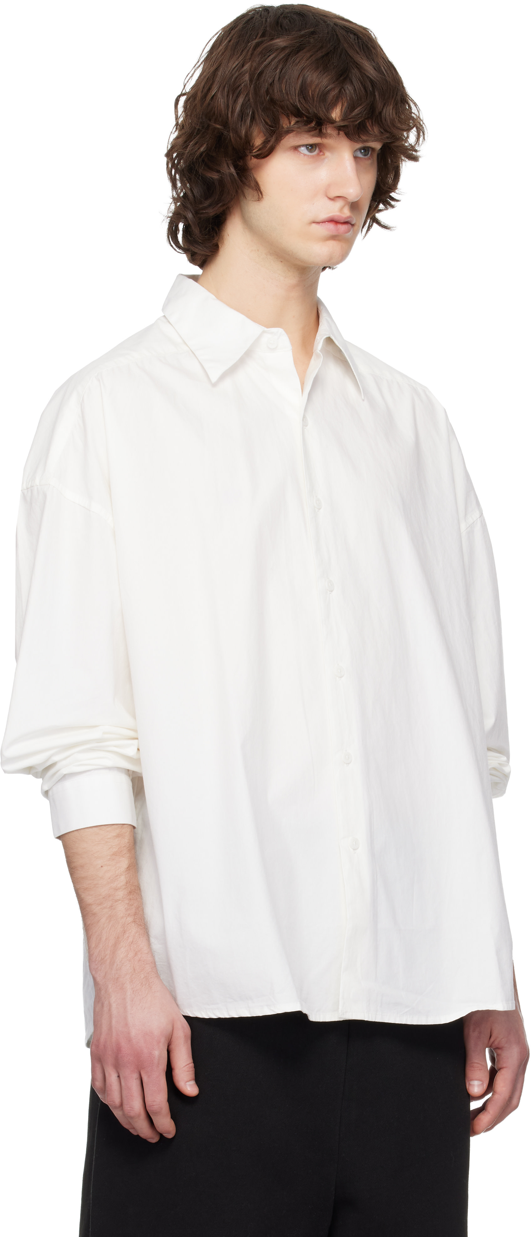 Entire Studios - Chemise Miller blanche