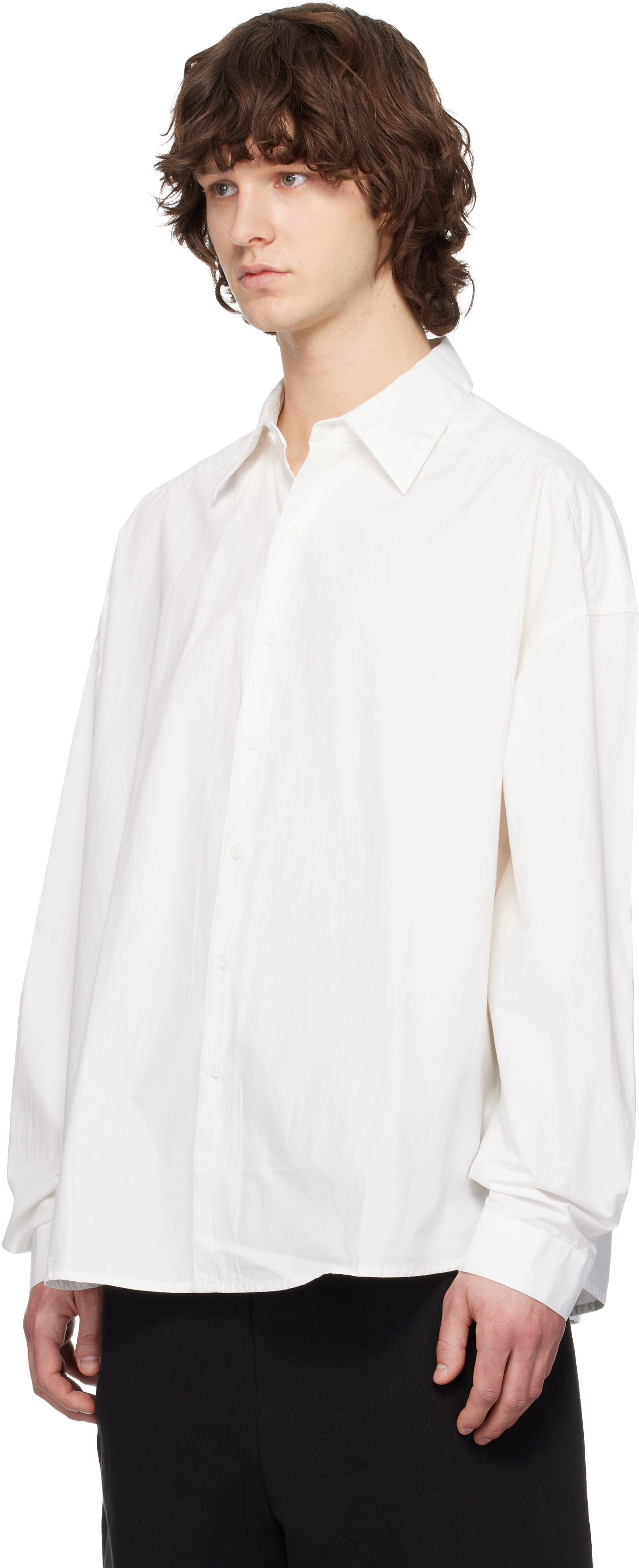 Entire Studios - Chemise Miller blanche