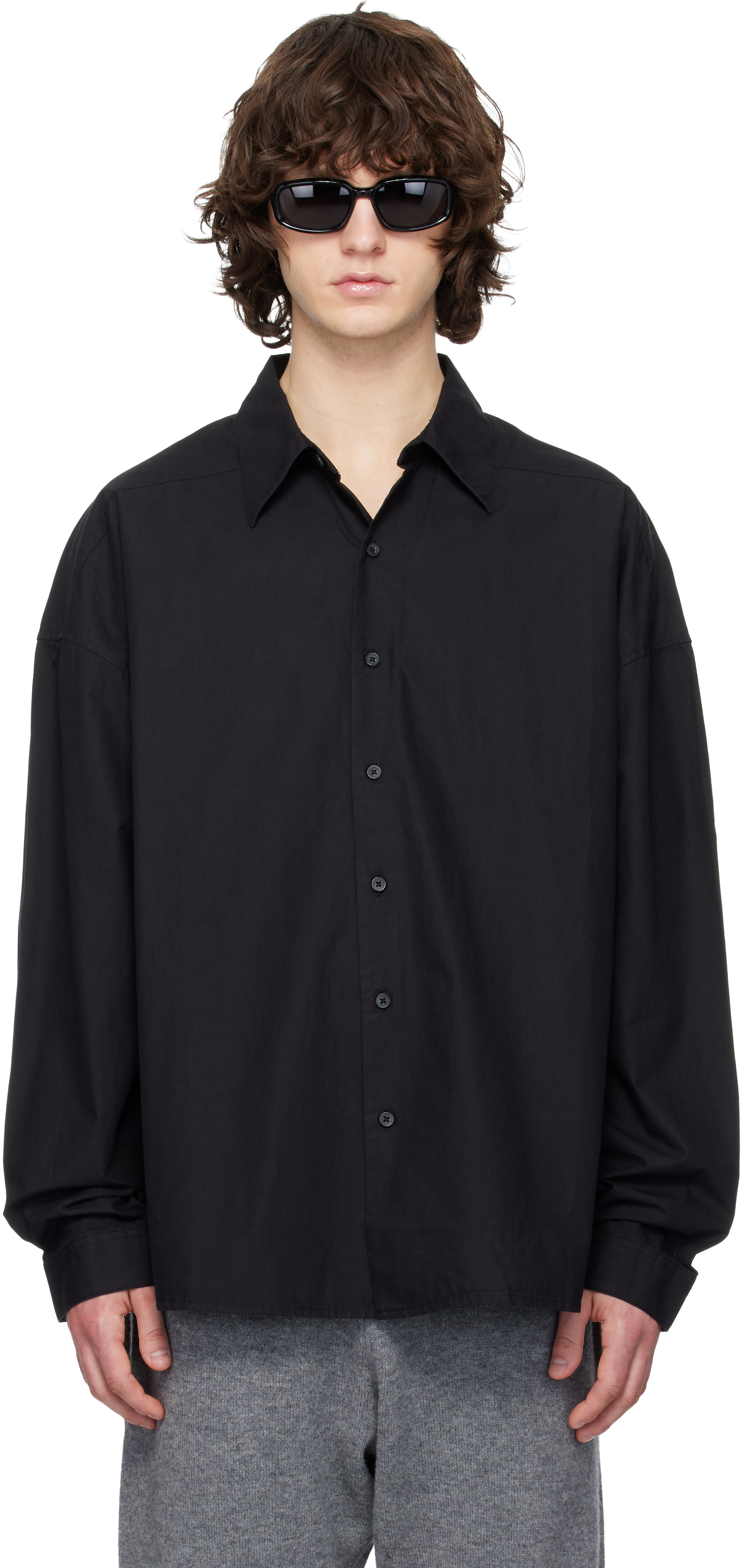 Entire Studios - Chemise Miller noire