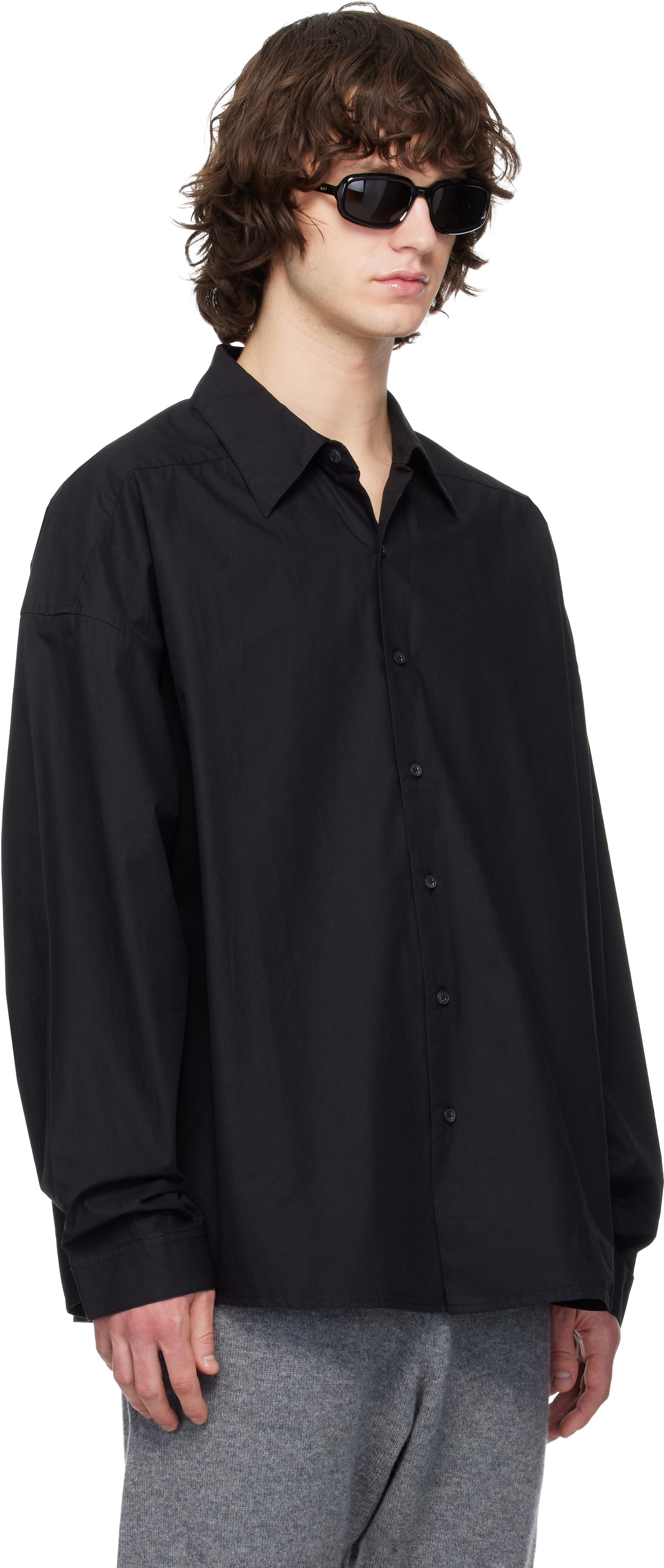 Entire Studios - Chemise Miller noire