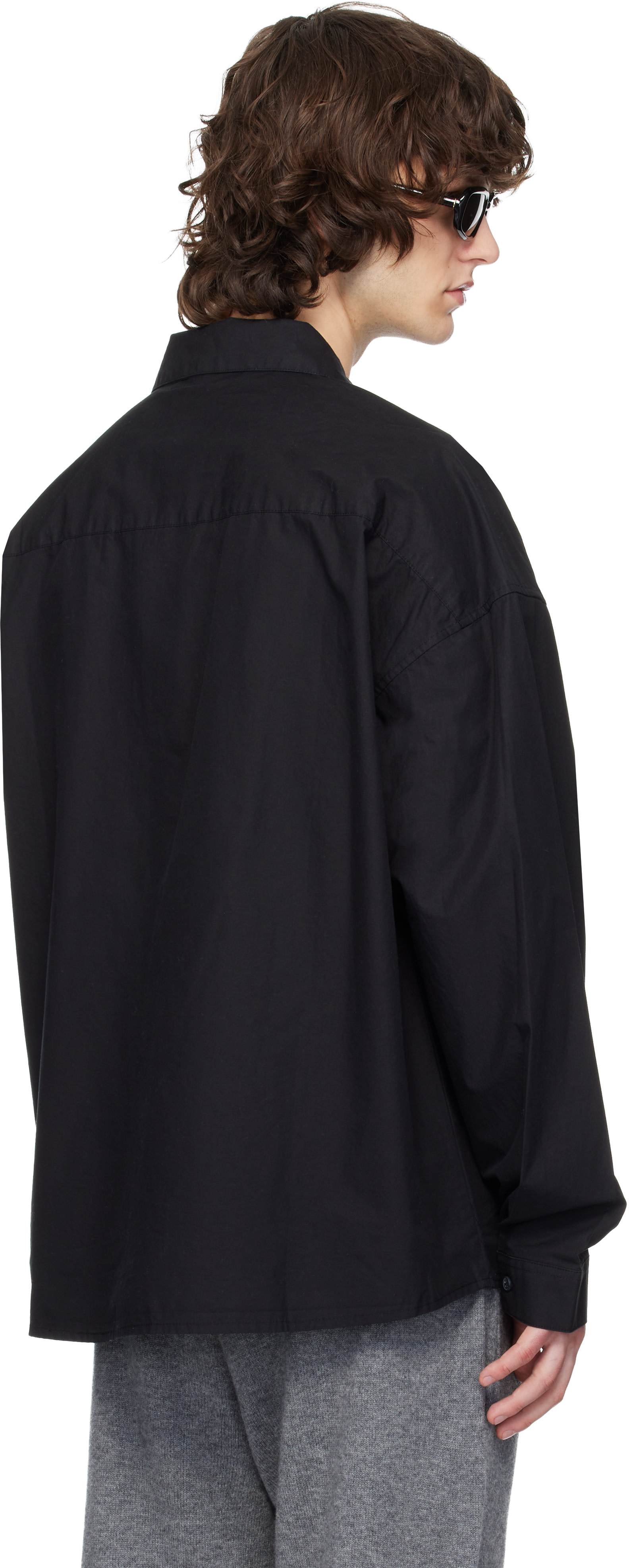 Entire Studios - Chemise Miller noire