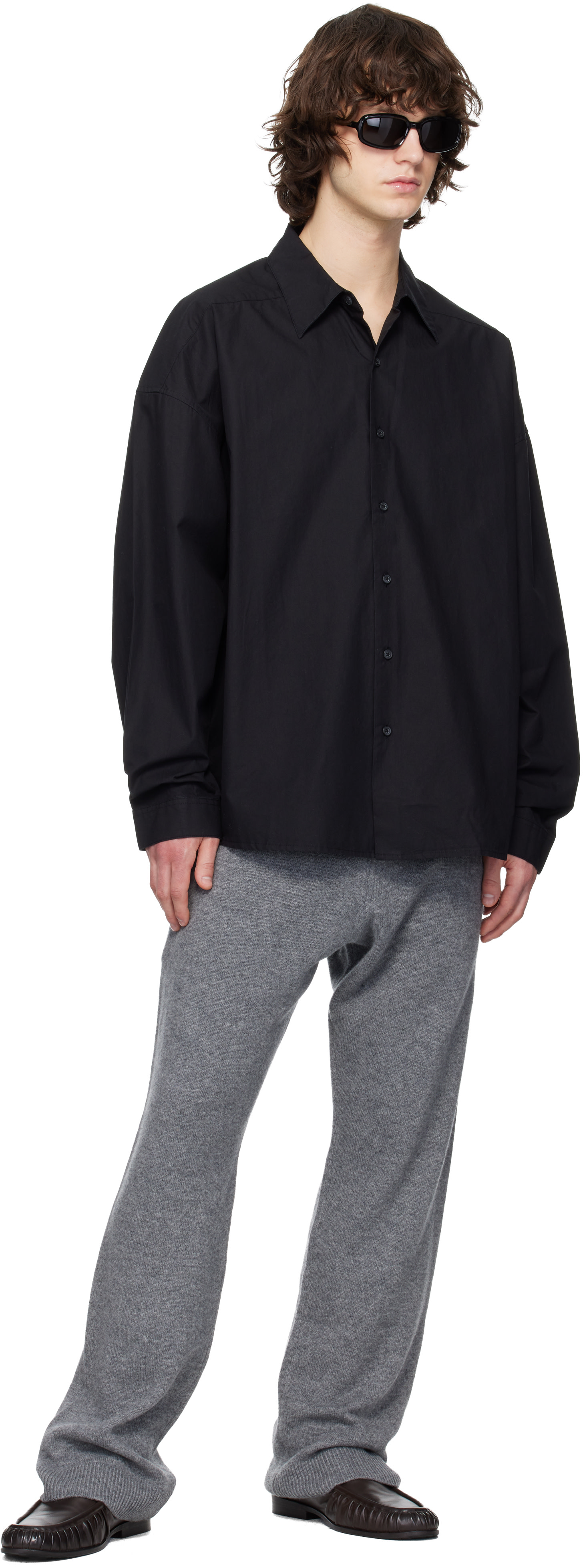 Entire Studios - Chemise Miller noire