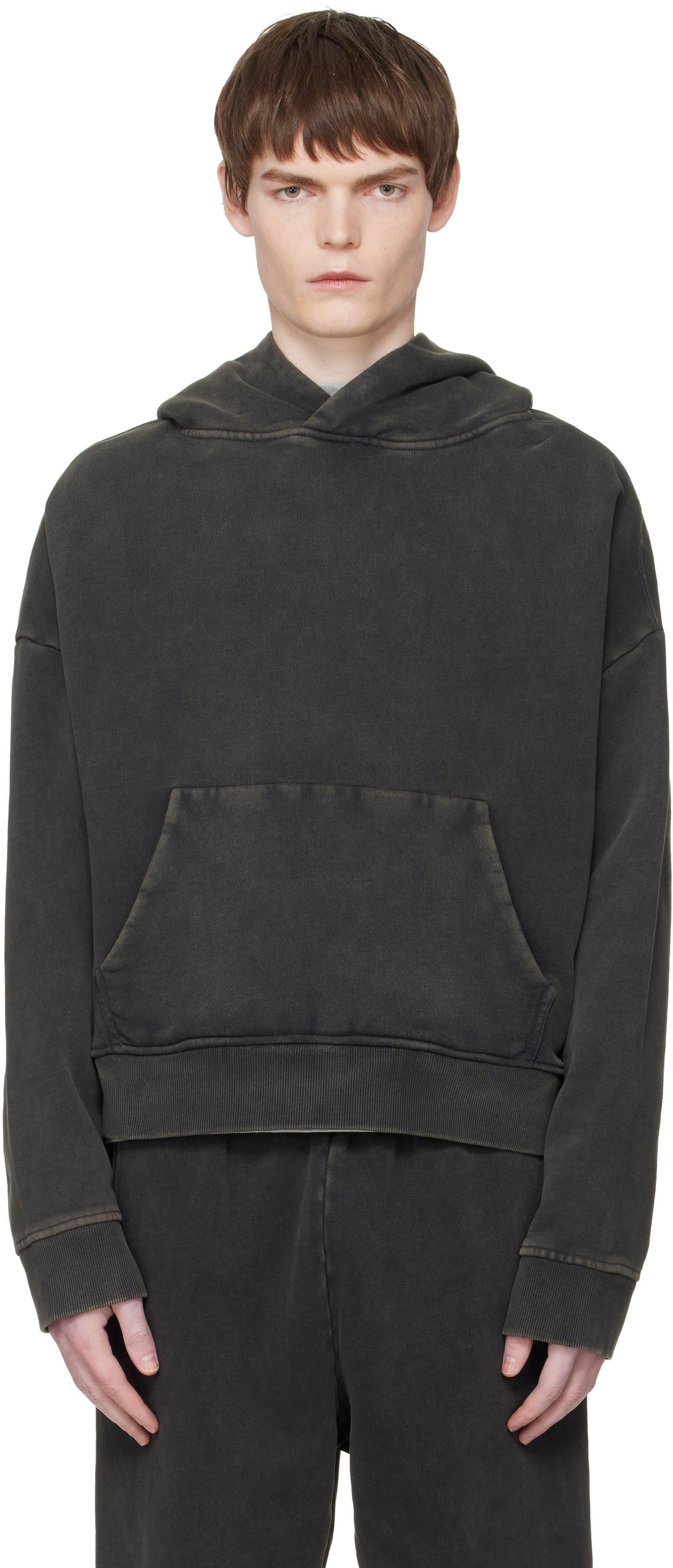 Entire Studios - Pull à capuche épais noir