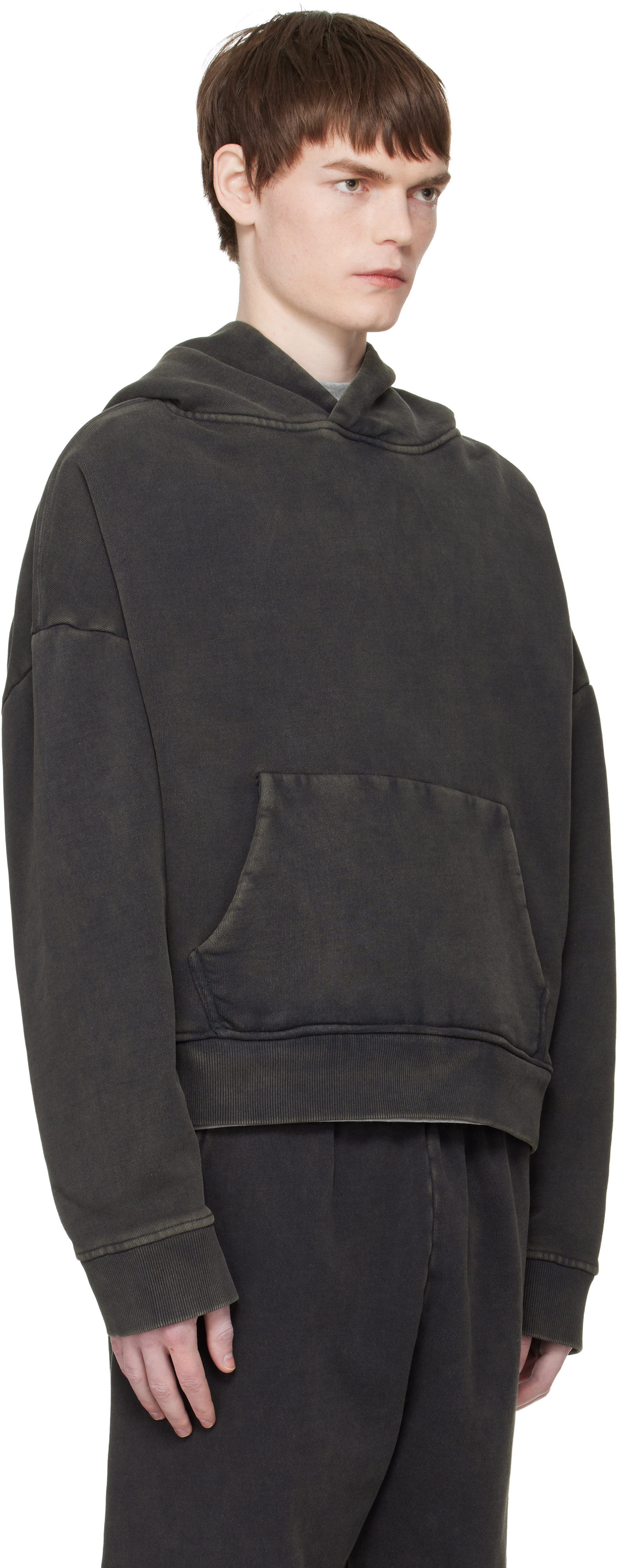 Entire Studios - Pull à capuche épais noir