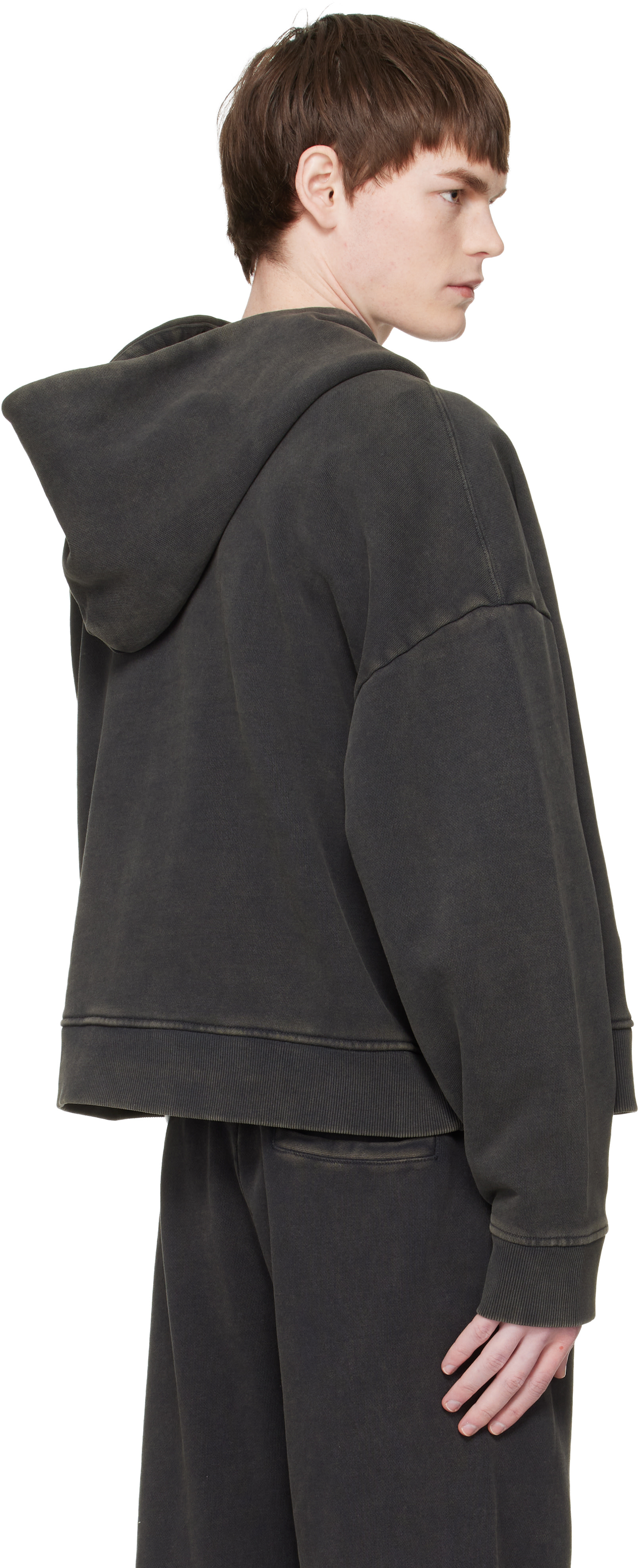 Entire Studios - Pull à capuche épais noir
