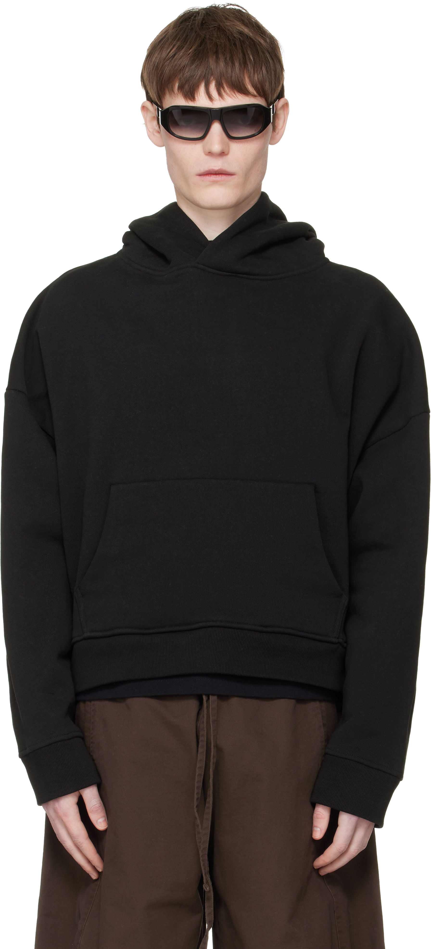 Entire Studios - Pull à capuche épais noir