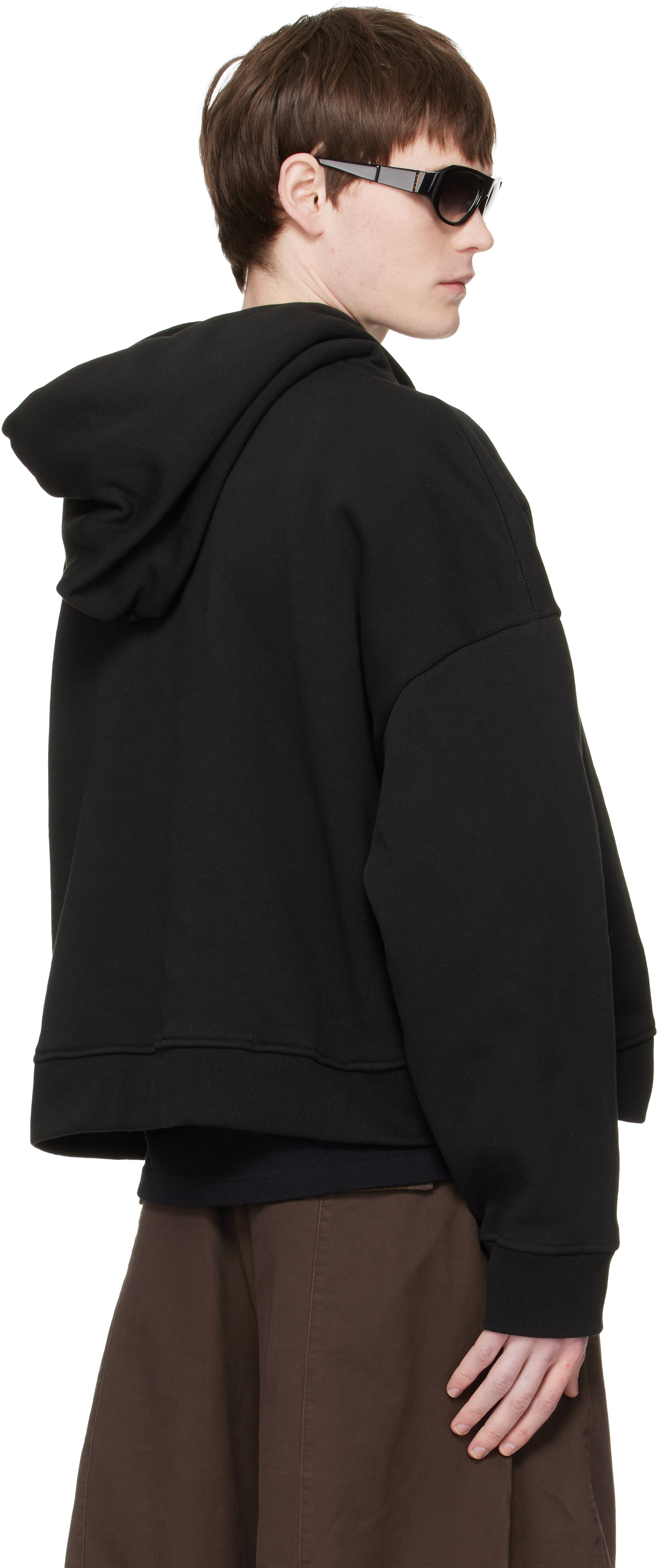 Entire Studios - Pull à capuche épais noir