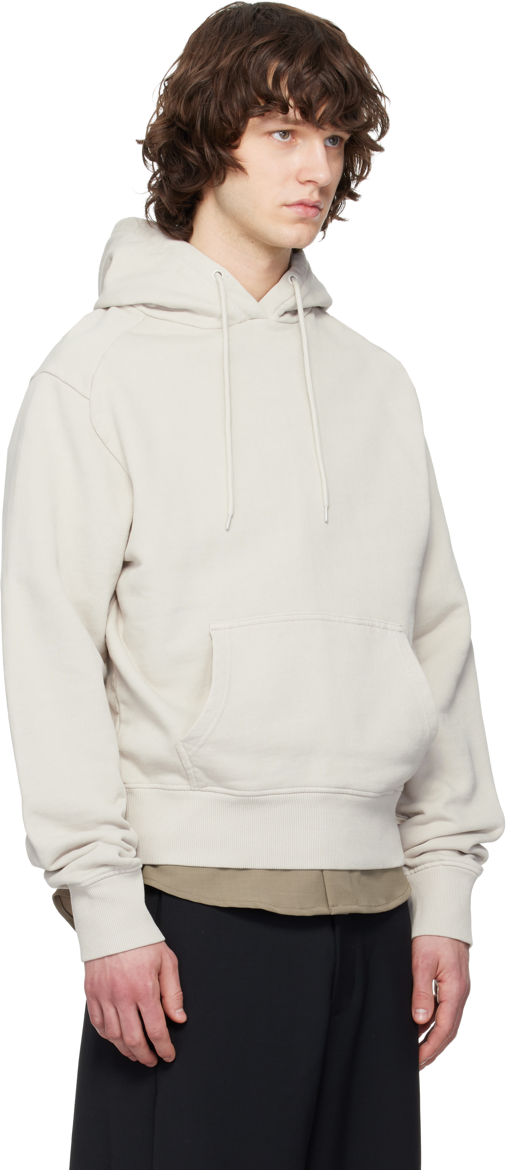 Entire Studios - Pull à capuche blanc cassé