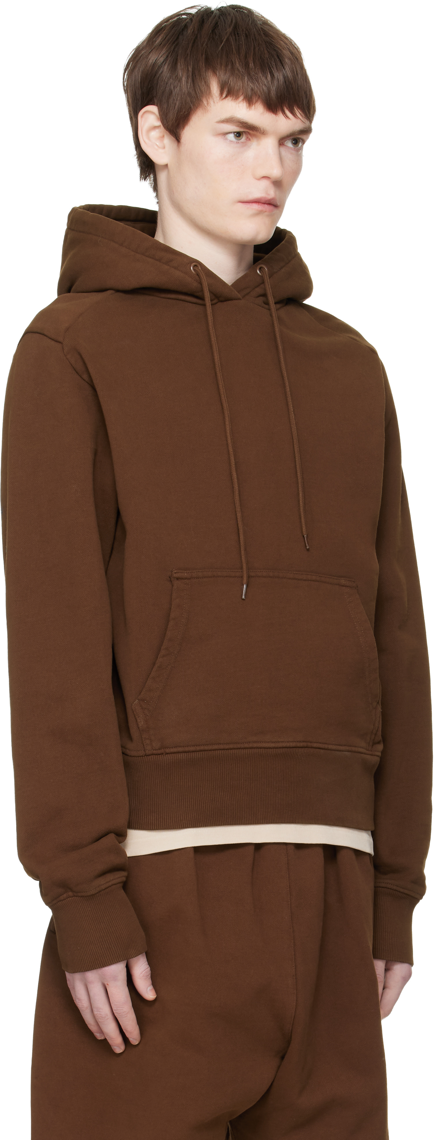 Entire Studios - Pull à capuche brun