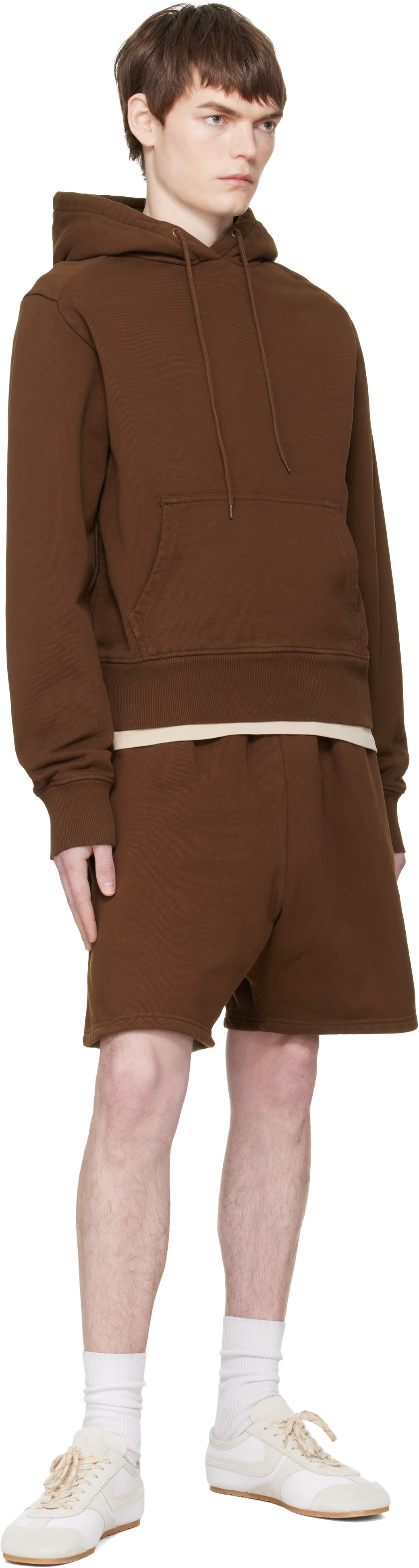 Entire Studios - Pull à capuche brun