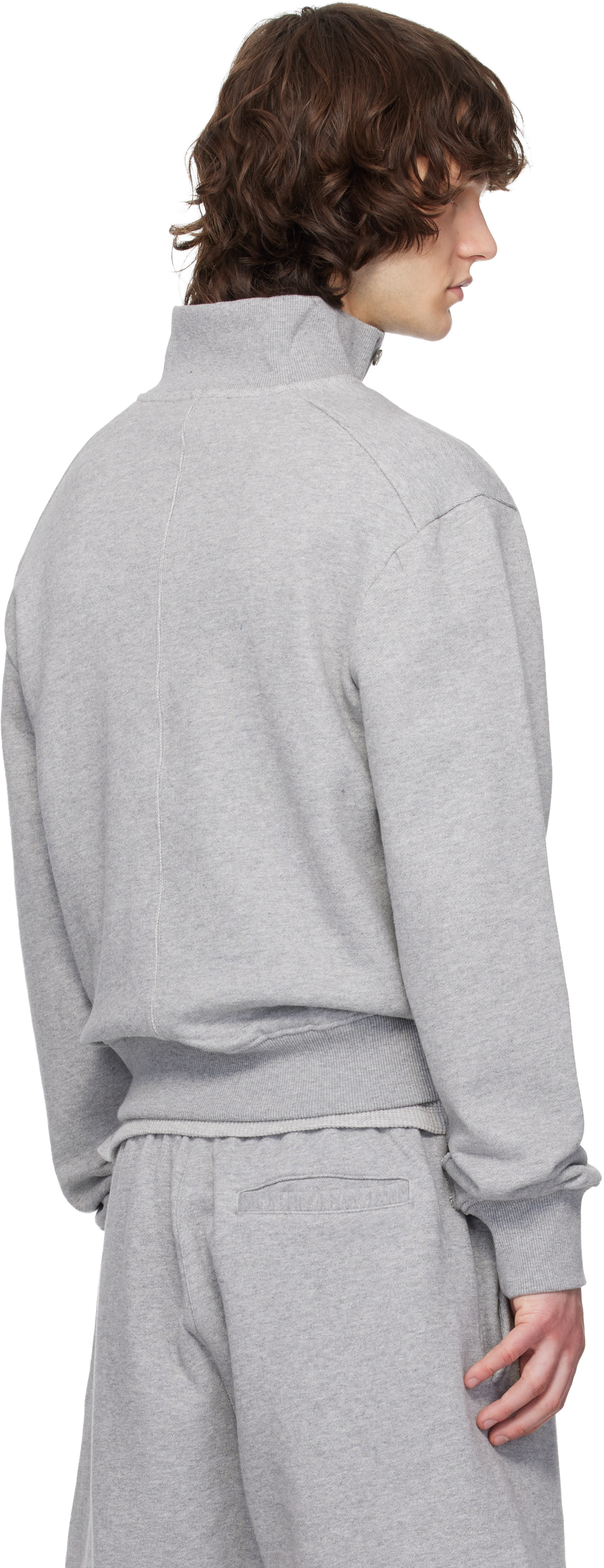 Entire Studios - Pull molletonné Port gris